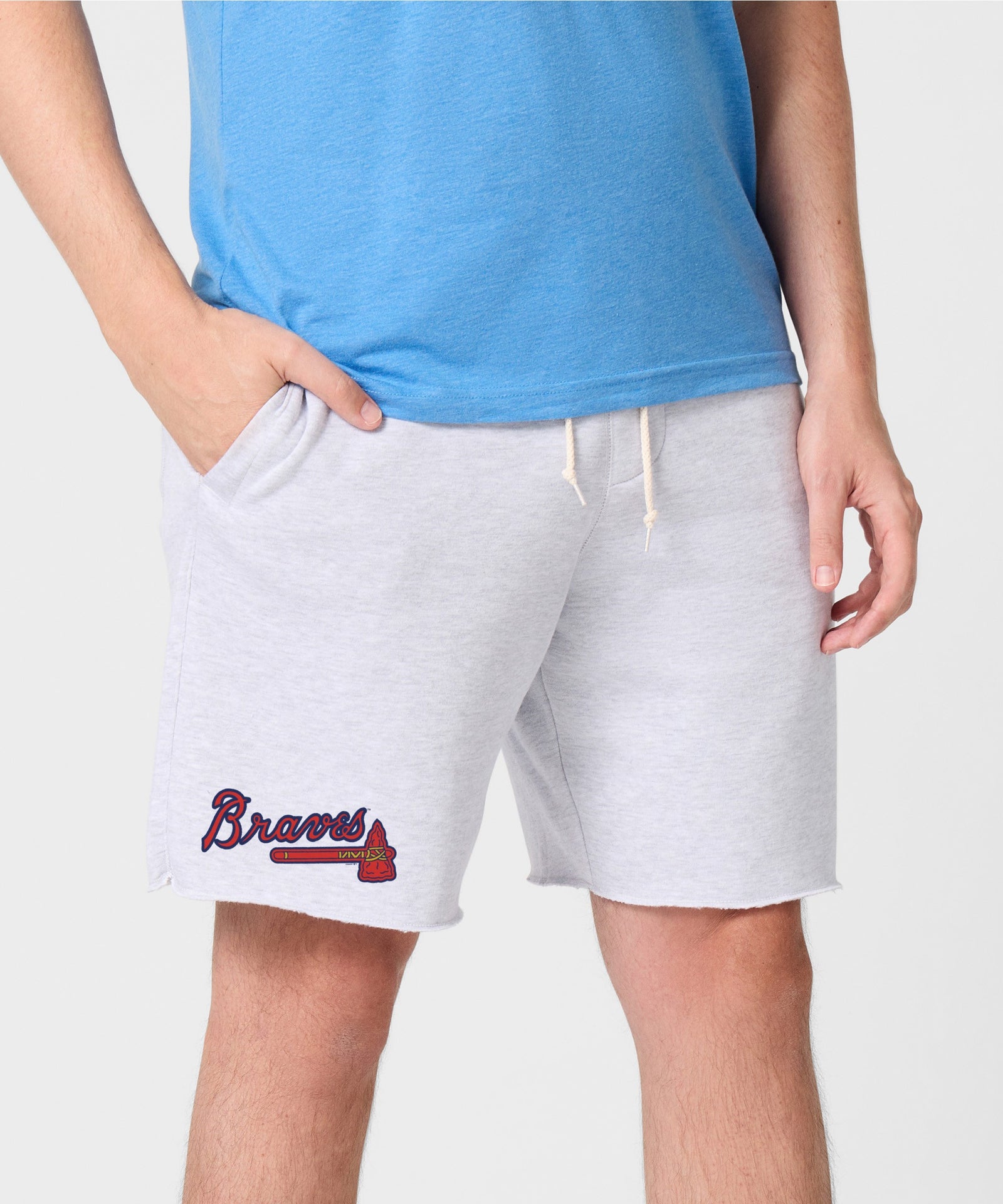 Atlanta Braves Jersey Logo '18 Sweat Shorts