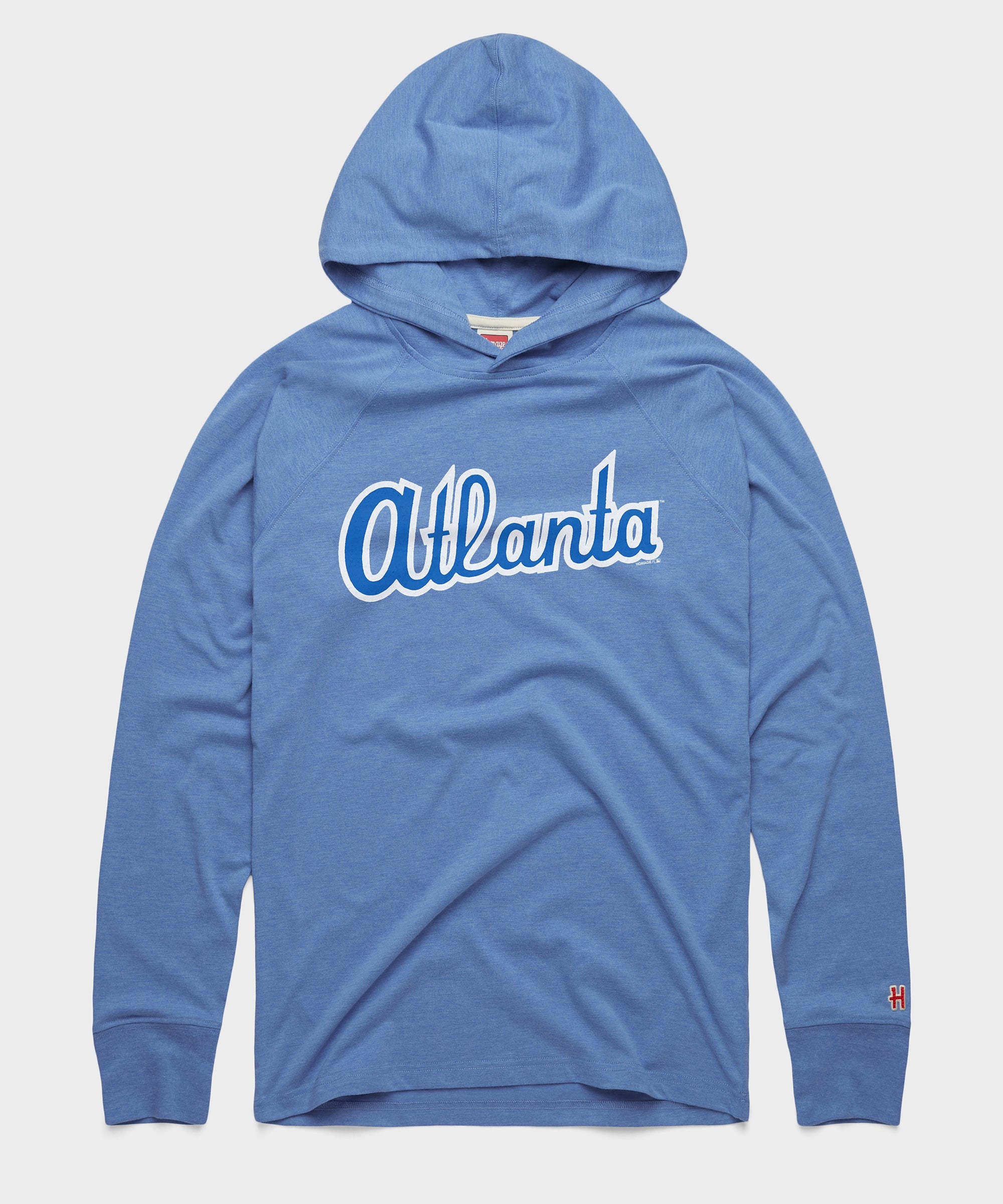 Atlanta Braves Jersey Logo '80 Lightweight Hoodie