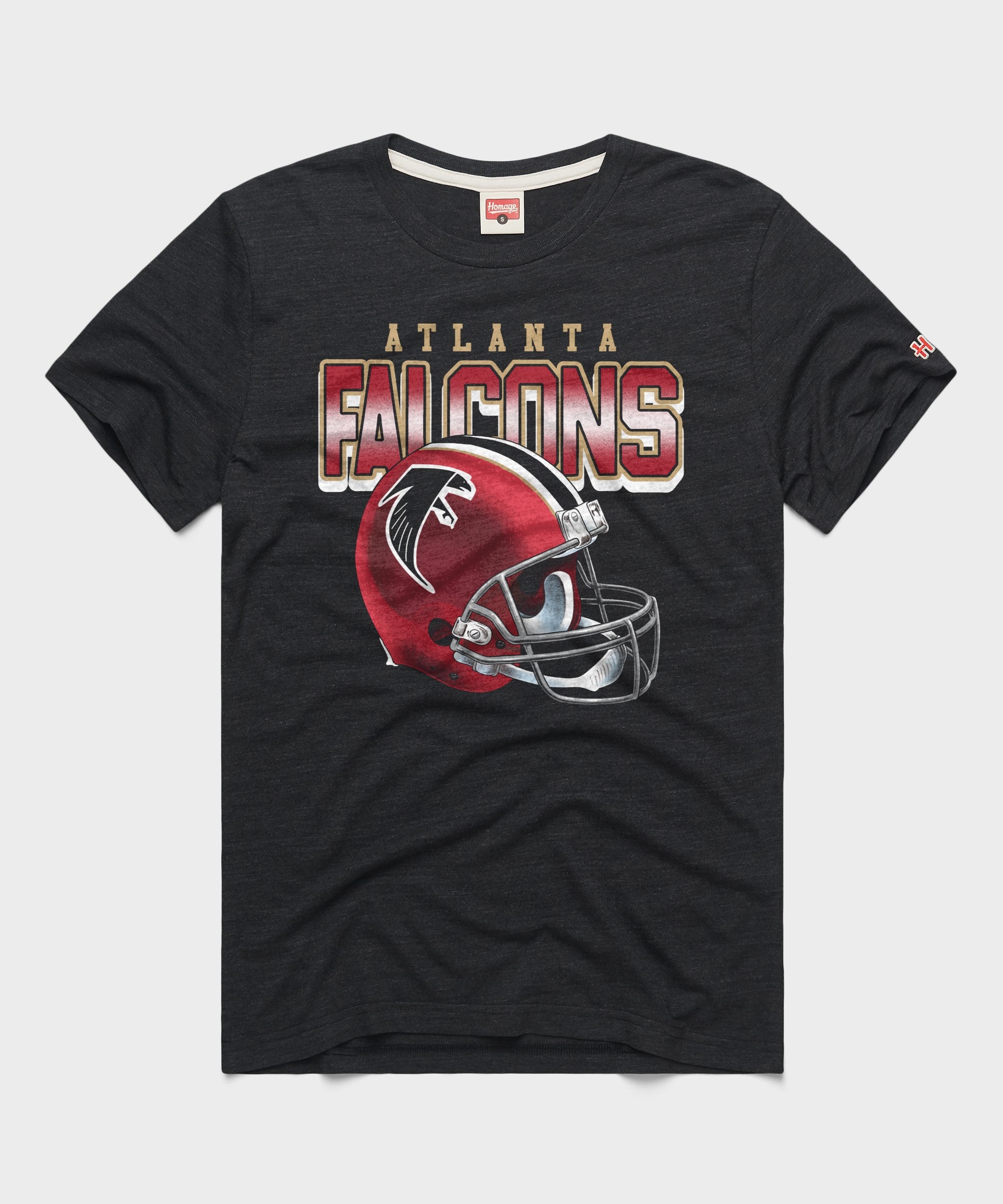 Atlanta Falcons Gradient Helmet | Men's NFL T-Shirt – HOMAGE