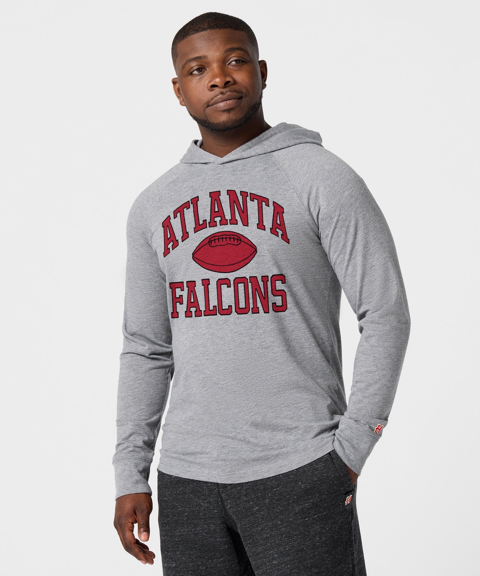 Atlanta Falcons Gridiron Lightweight Hoodie