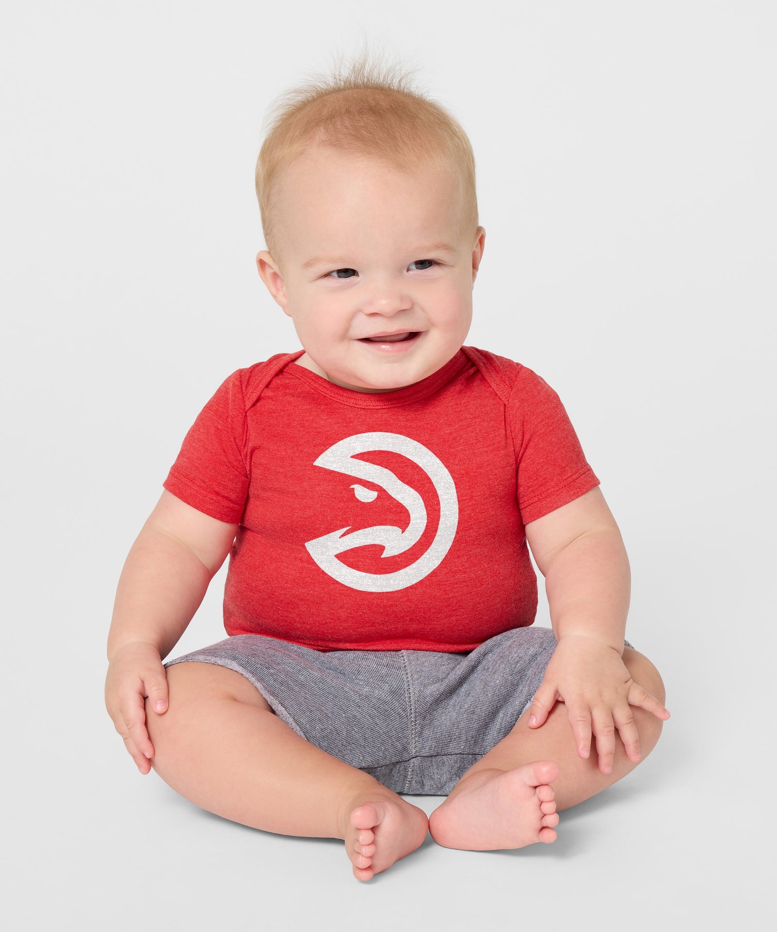 Atlanta Hawks Logo Baby One Piece