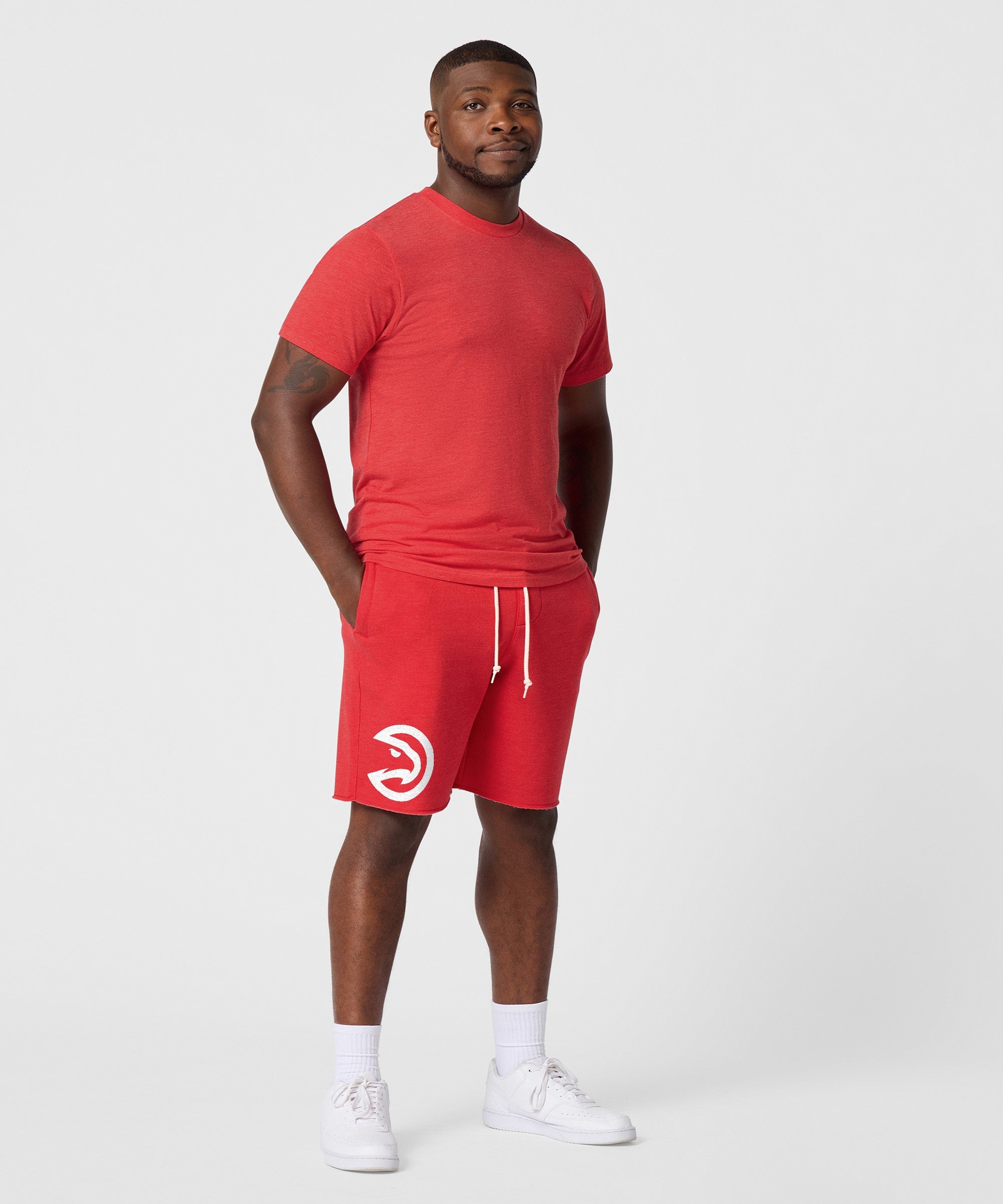 Atlanta Hawks Logo Sweat Shorts