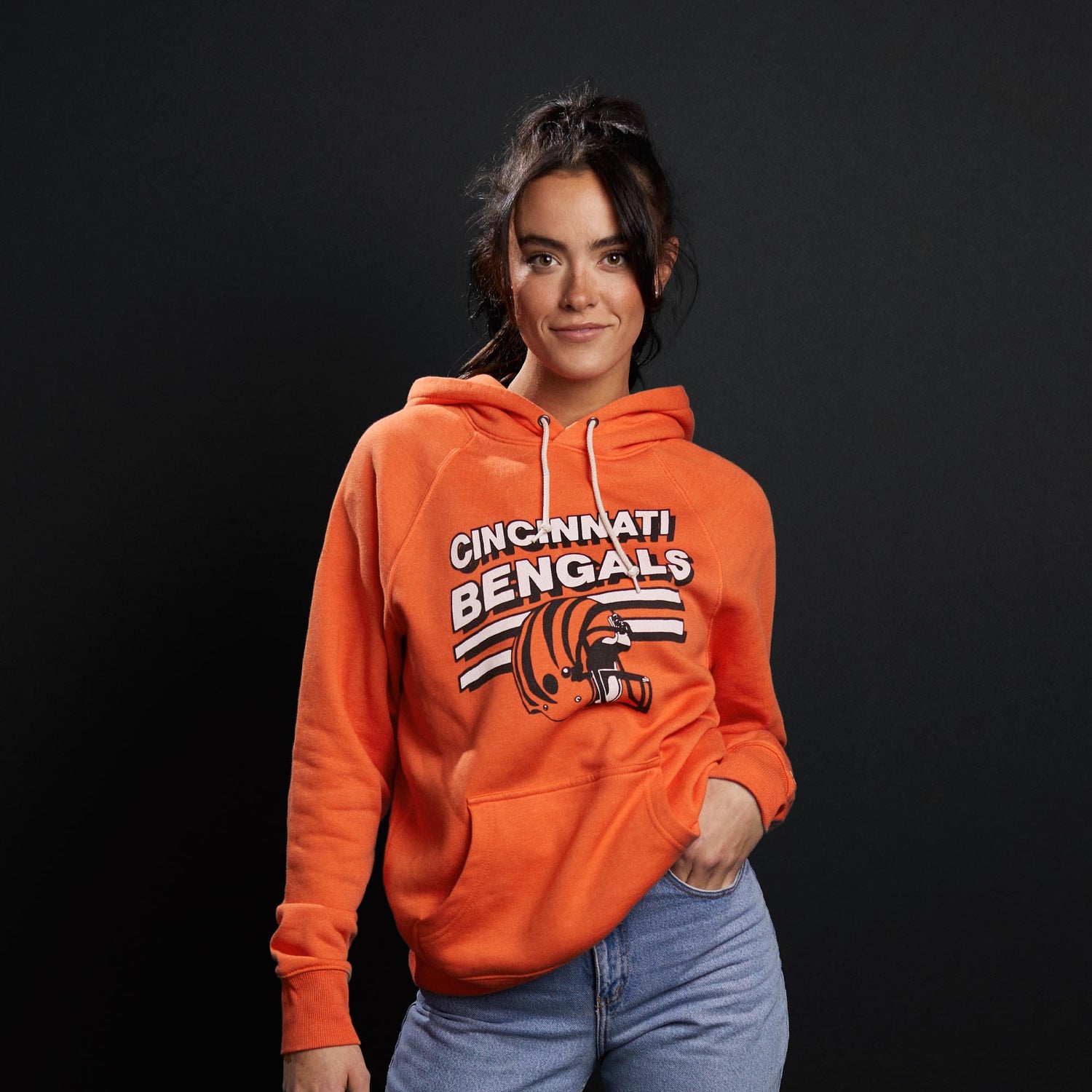 bengals hoodie orange