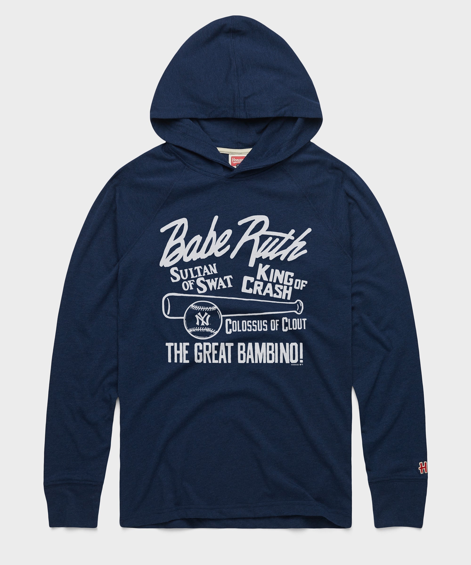 Babe Ruth Nicknames Lightweight Hoodie