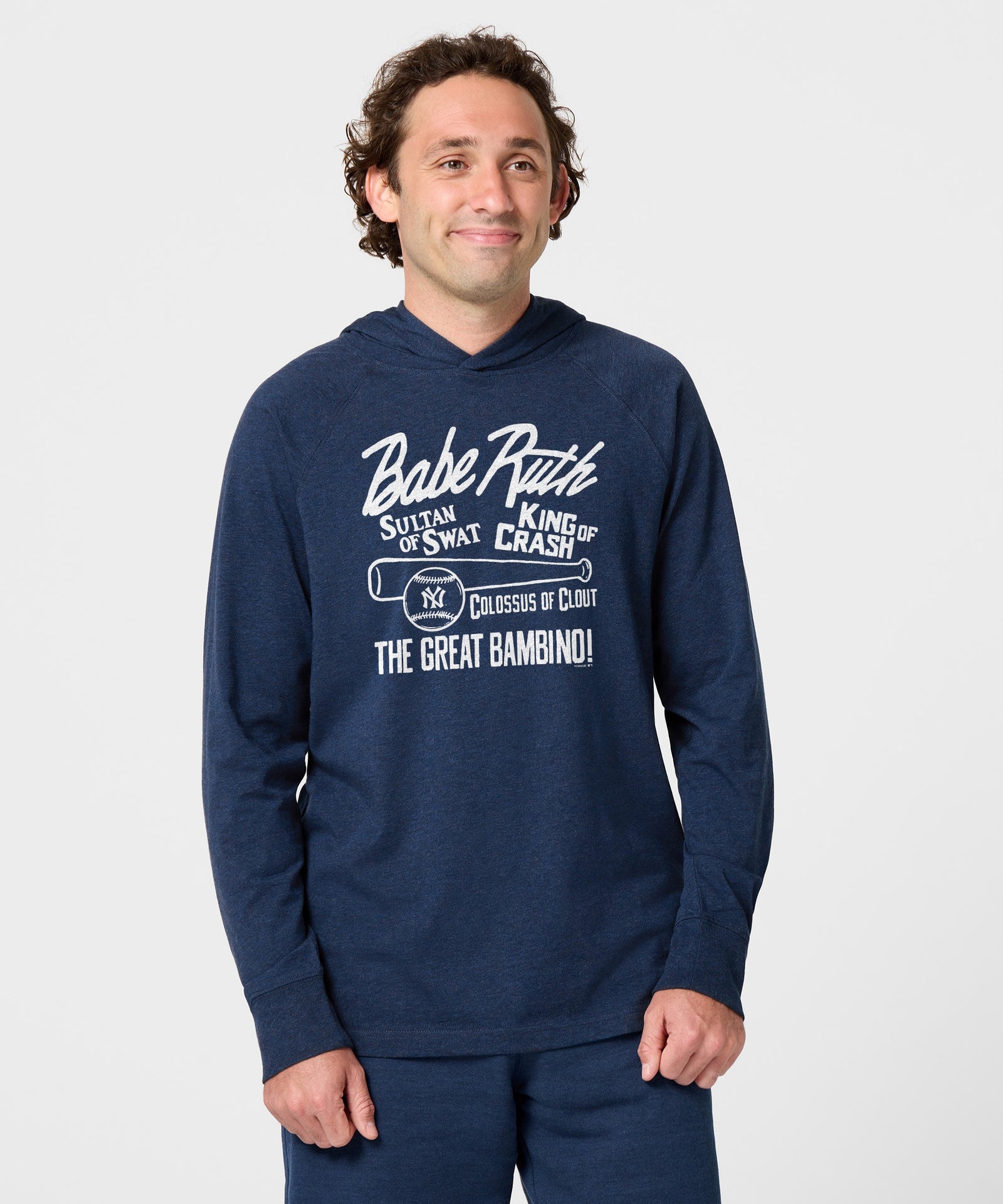Babe Ruth Nicknames Lightweight Hoodie