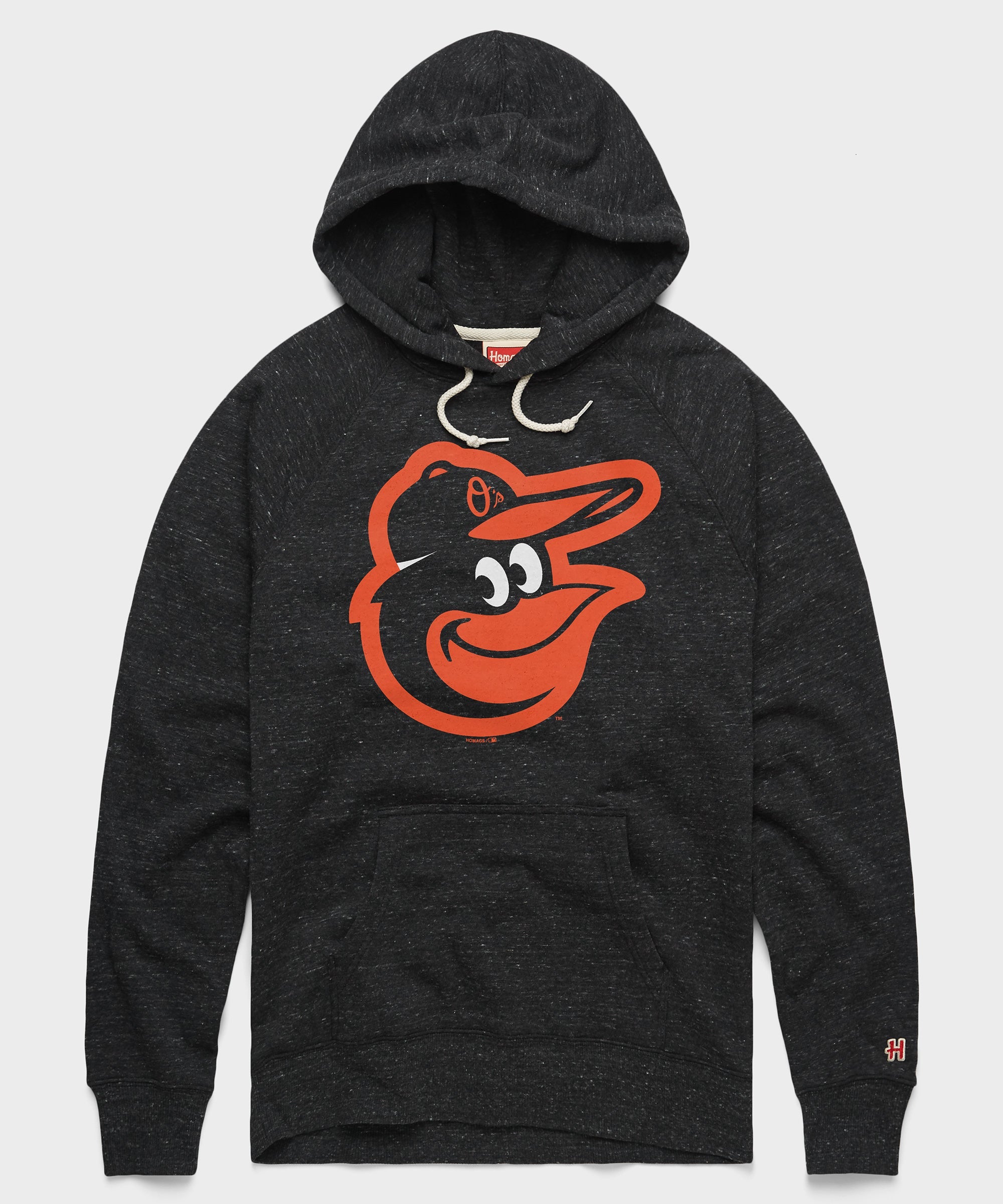 Baltimore Orioles Cap Logo '19 Hoodie Charcoal