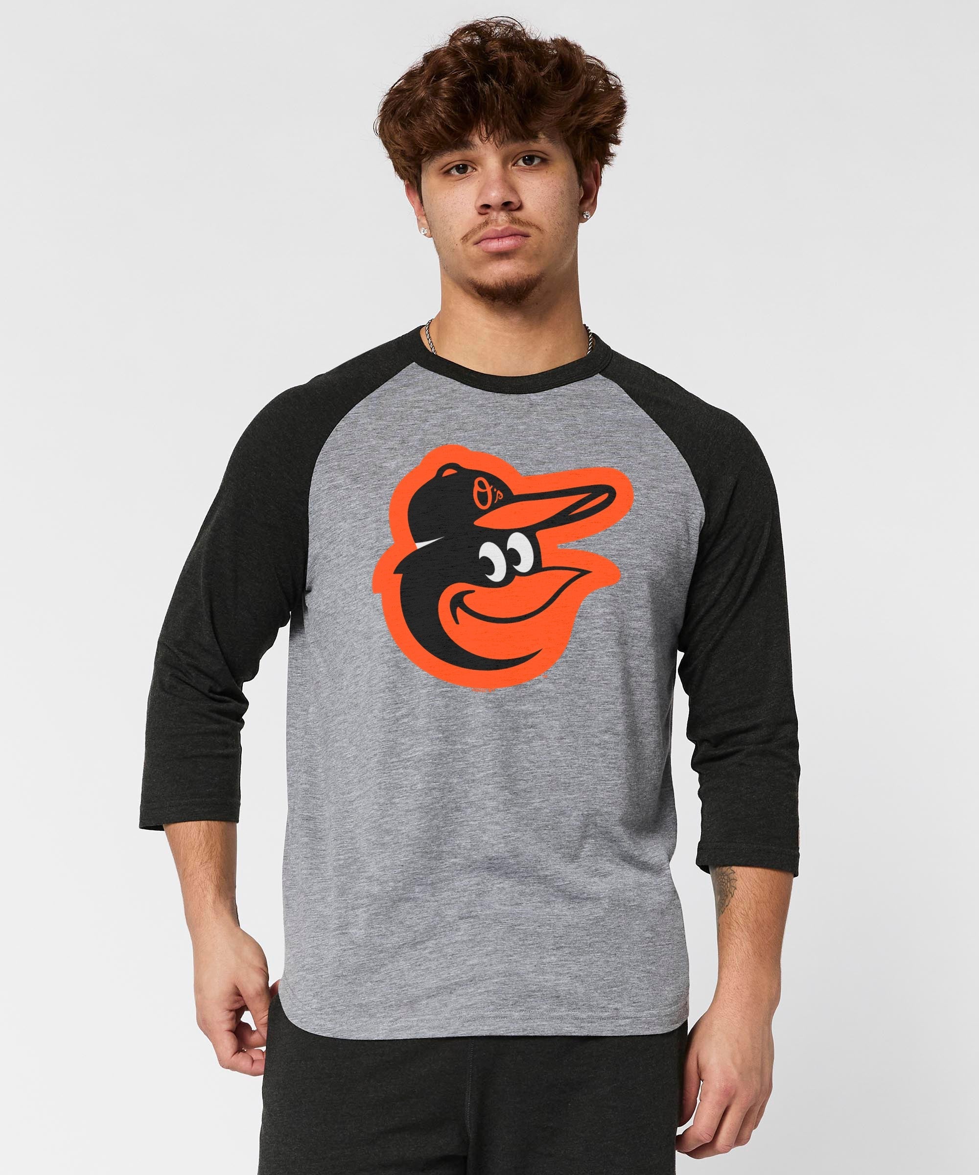 baltimore orioles cap logo '19 raglan