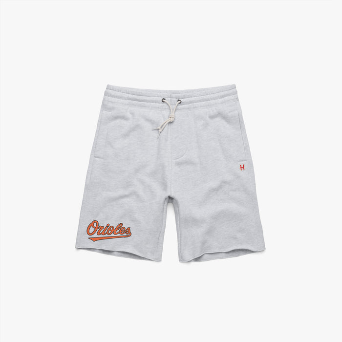 Baltimore Orioles Jersey Logo Sweat Shorts