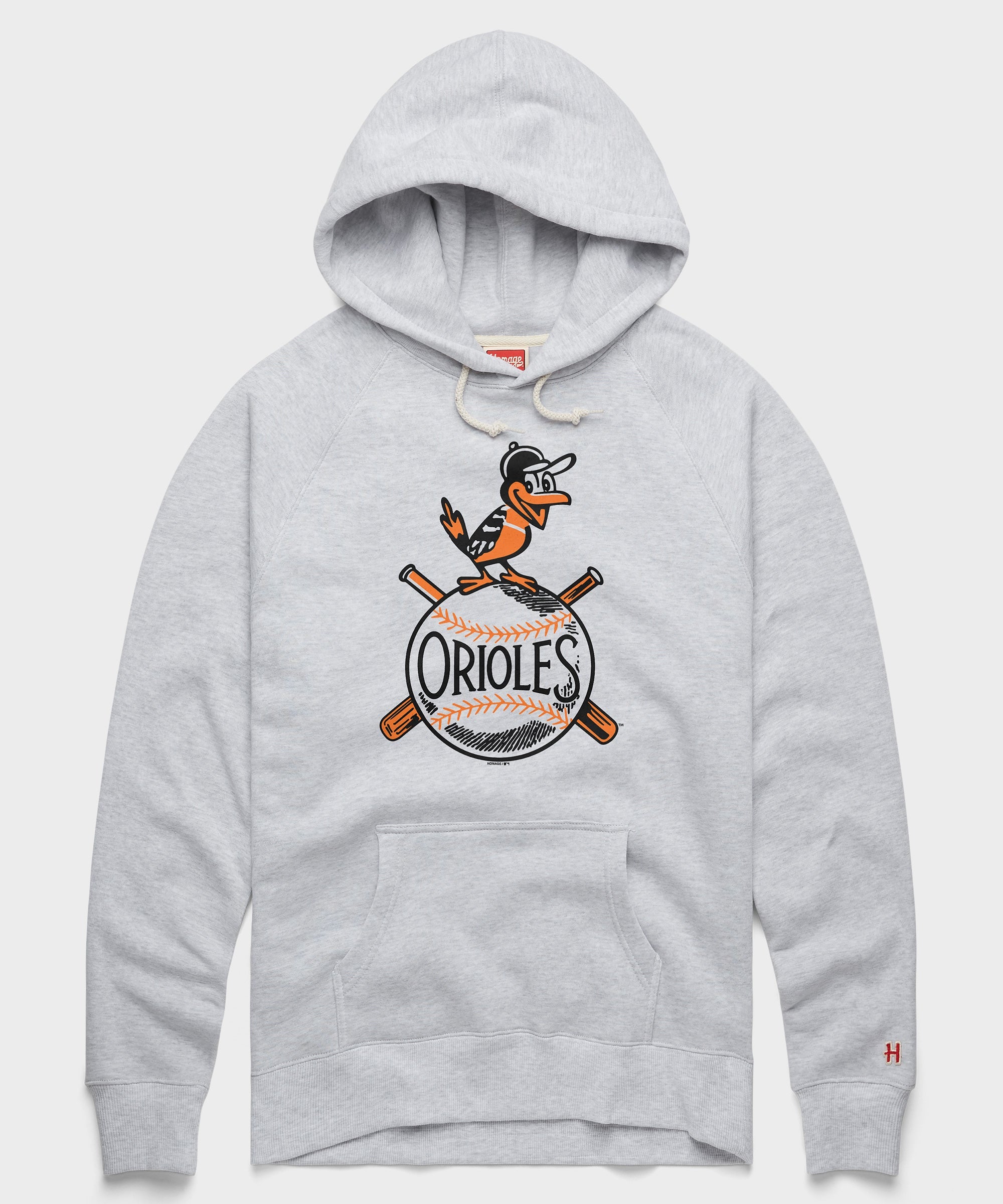 Baltimore Orioles '54 Hoodie Ash