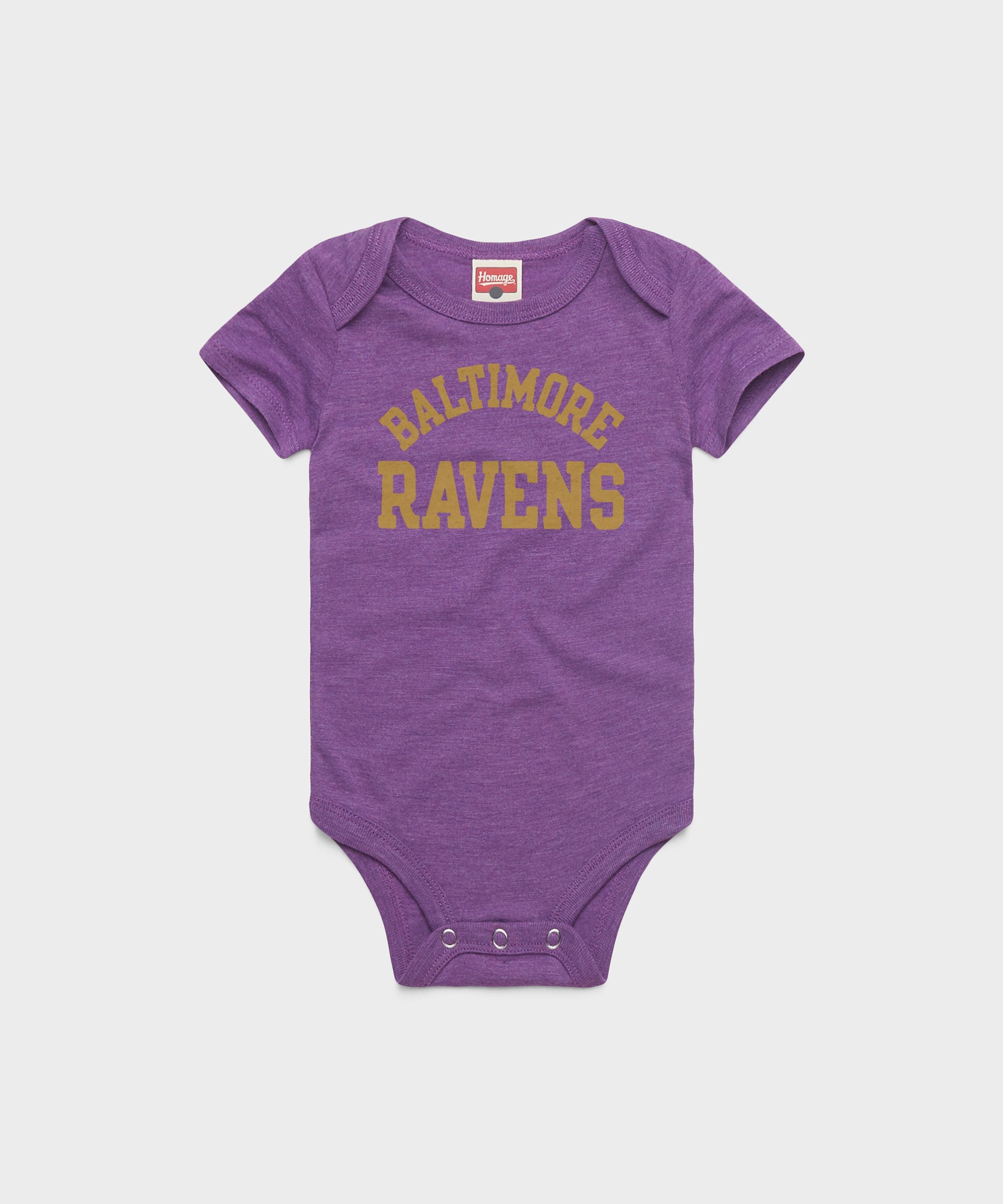 Baltimore Ravens Classic Baby One Piece Royal Purple
