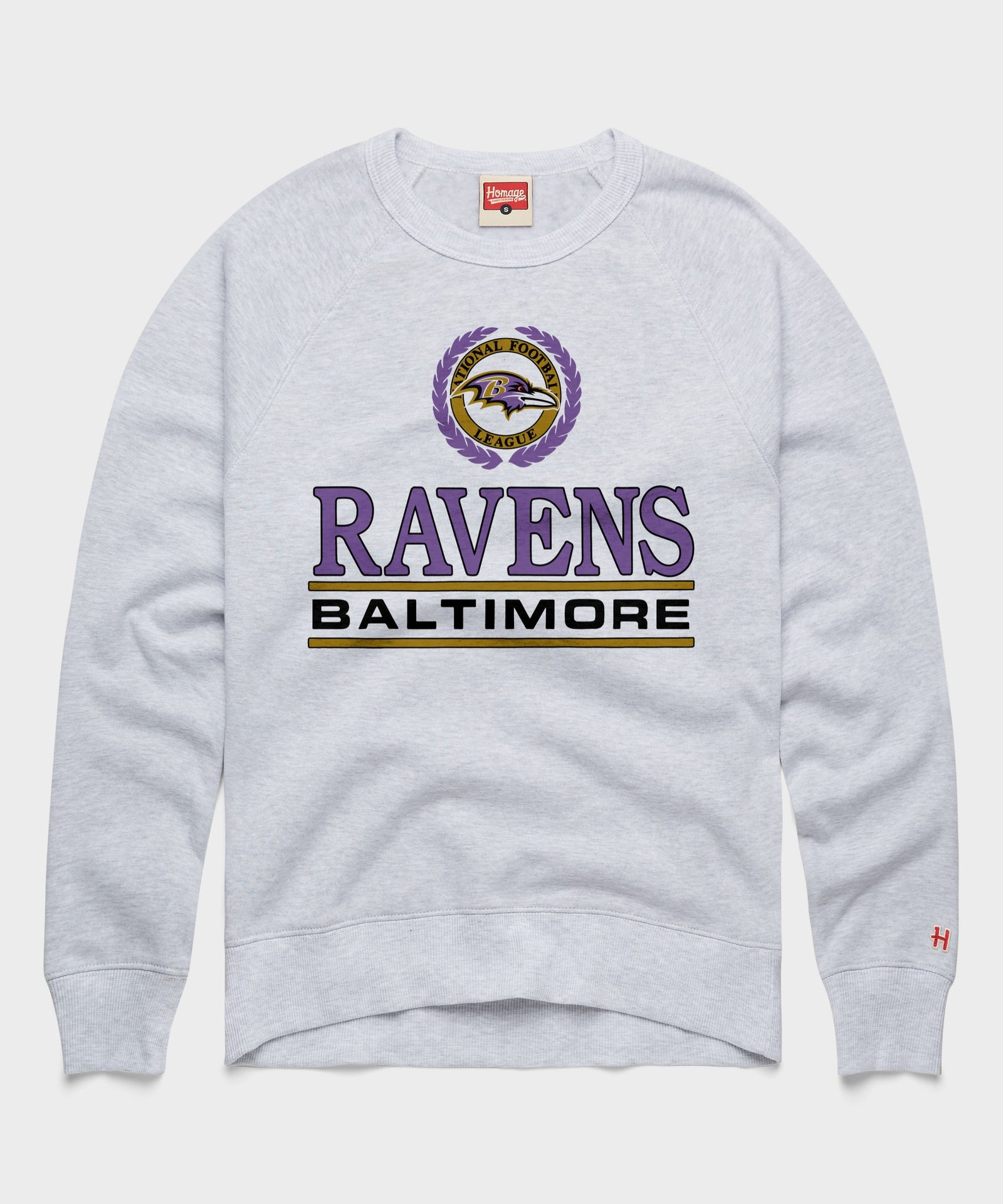 Baltimore Ravens Crest Crewneck