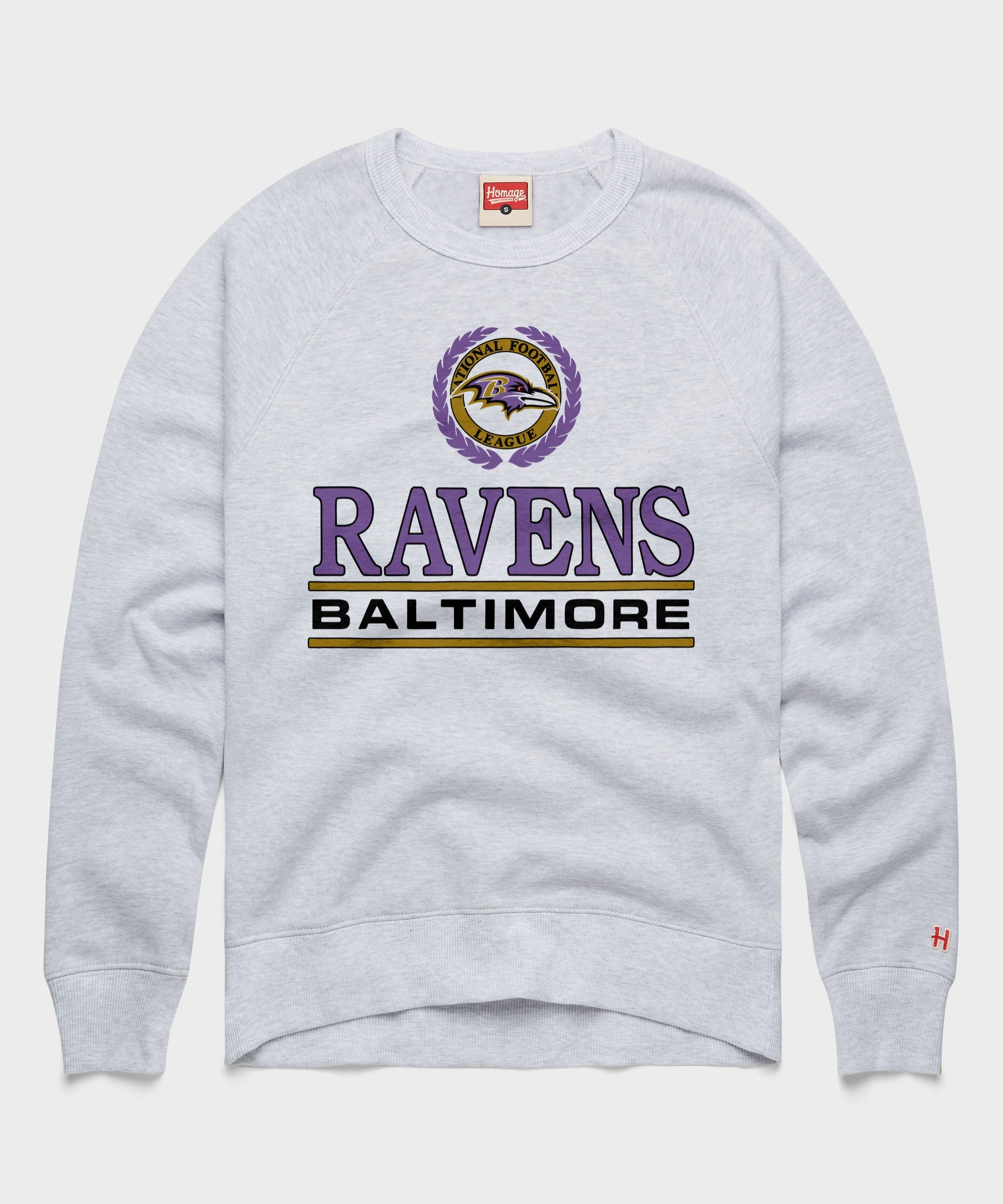 Baltimore Ravens Crest Crewneck