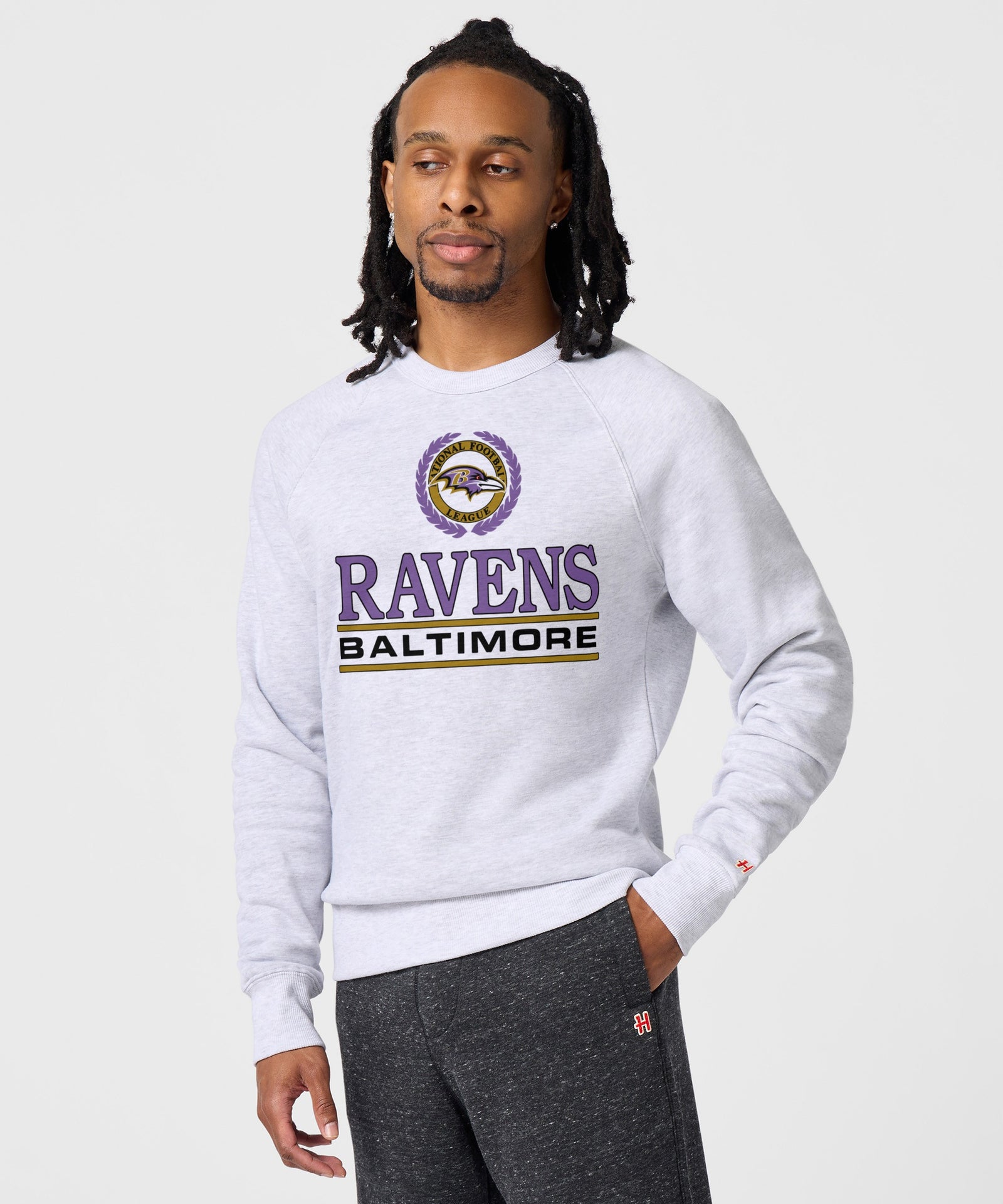 Baltimore Ravens Crest Crewneck