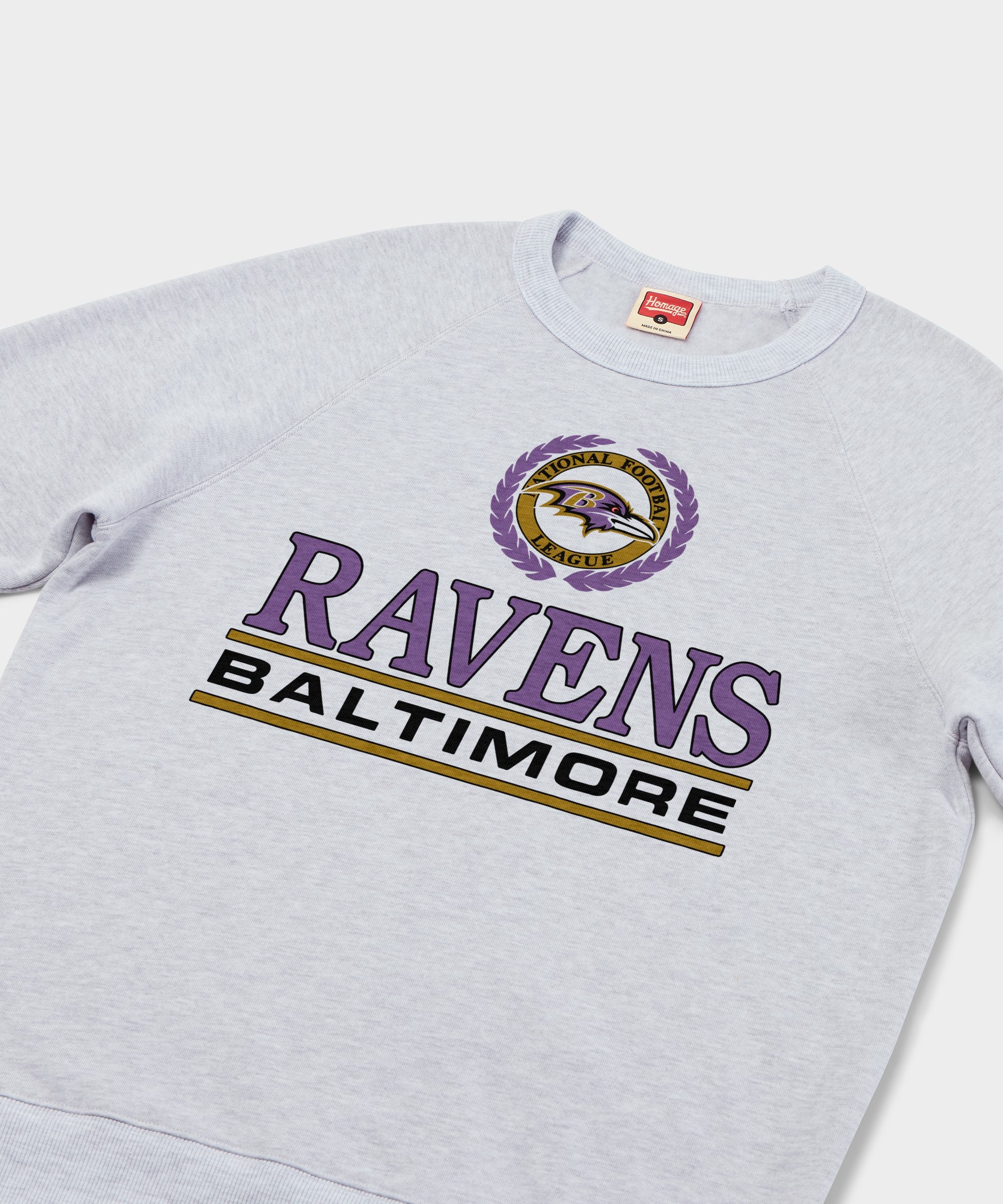 Baltimore Ravens Crest Crewneck