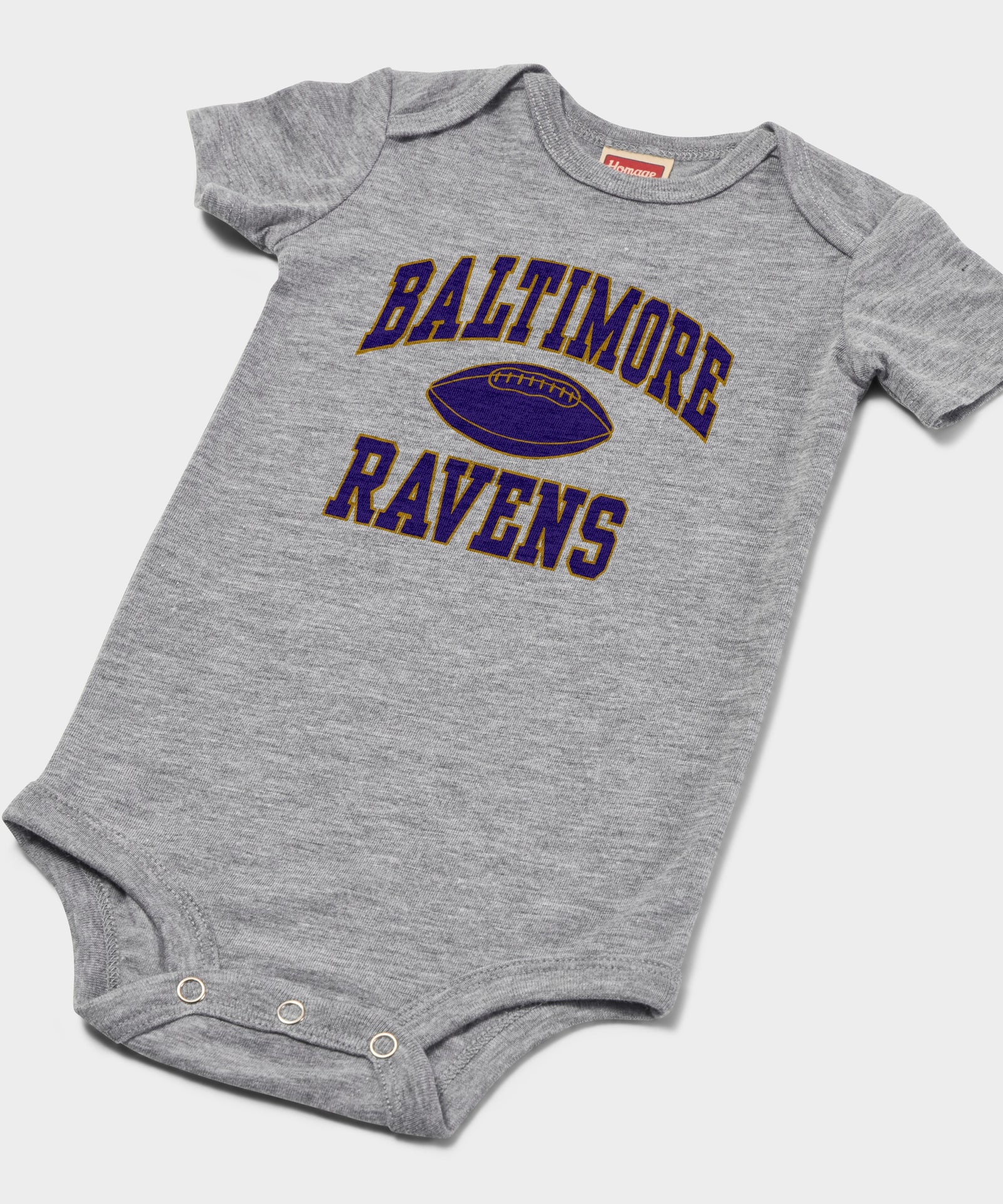 Baltimore Ravens Gridiron Baby One Piece