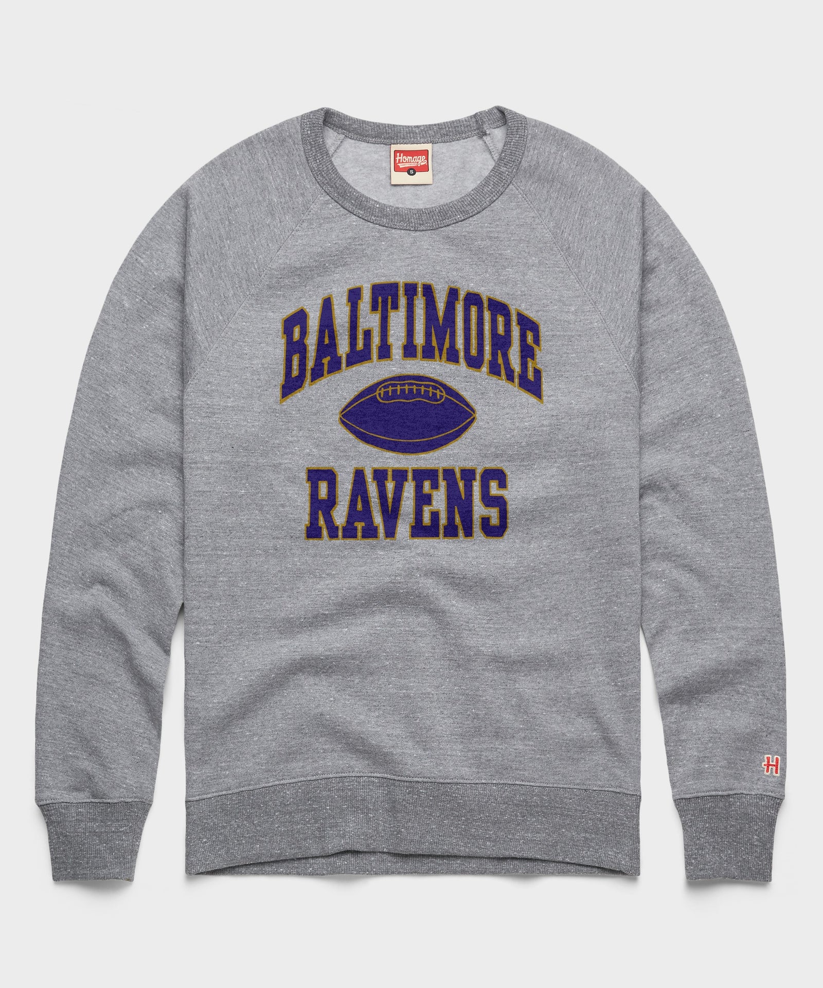 Baltimore Ravens Gridiron Crewneck