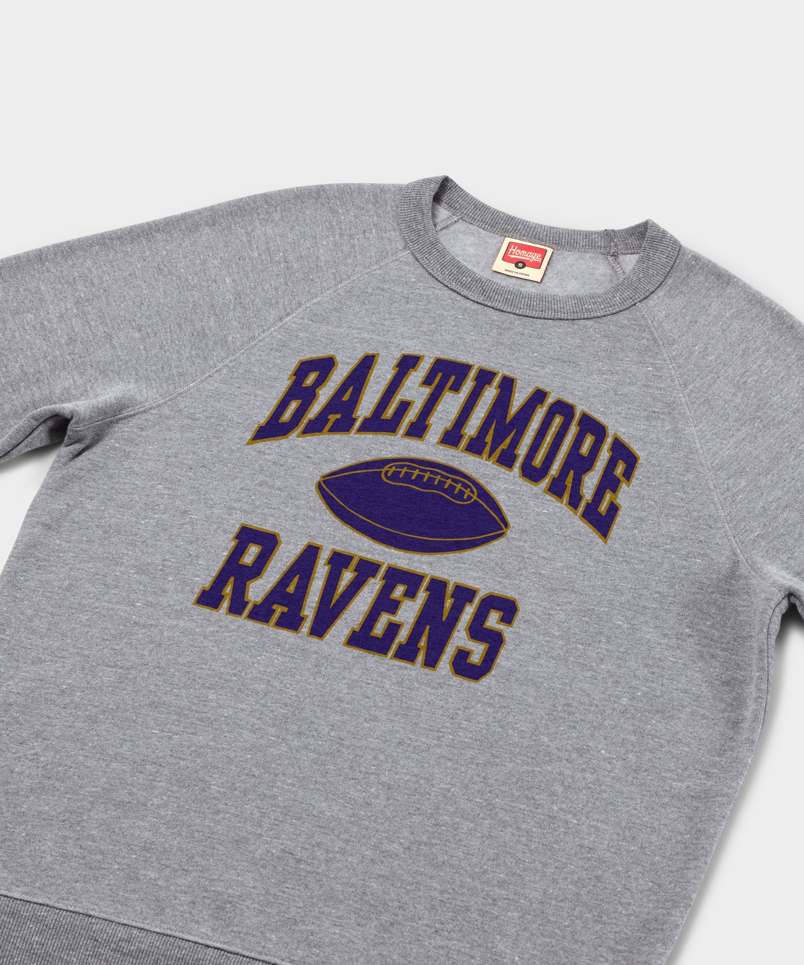Baltimore Ravens Gridiron Crewneck