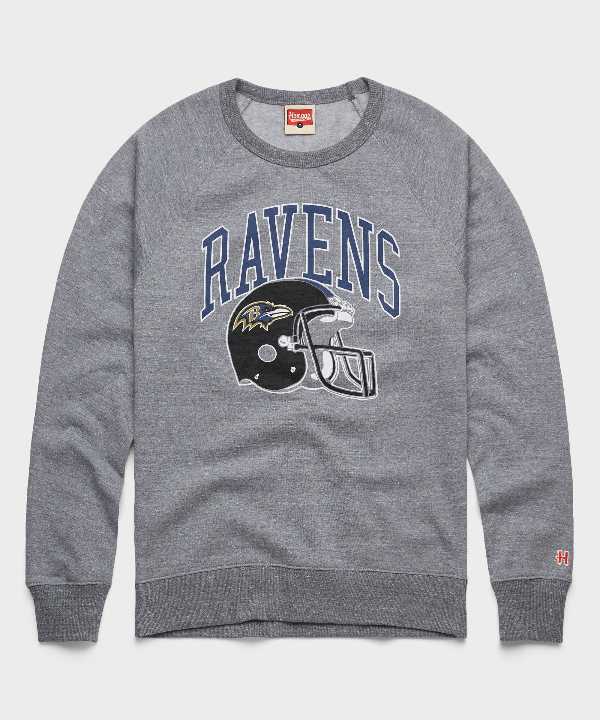 Baltimore Ravens Helmet Crewneck