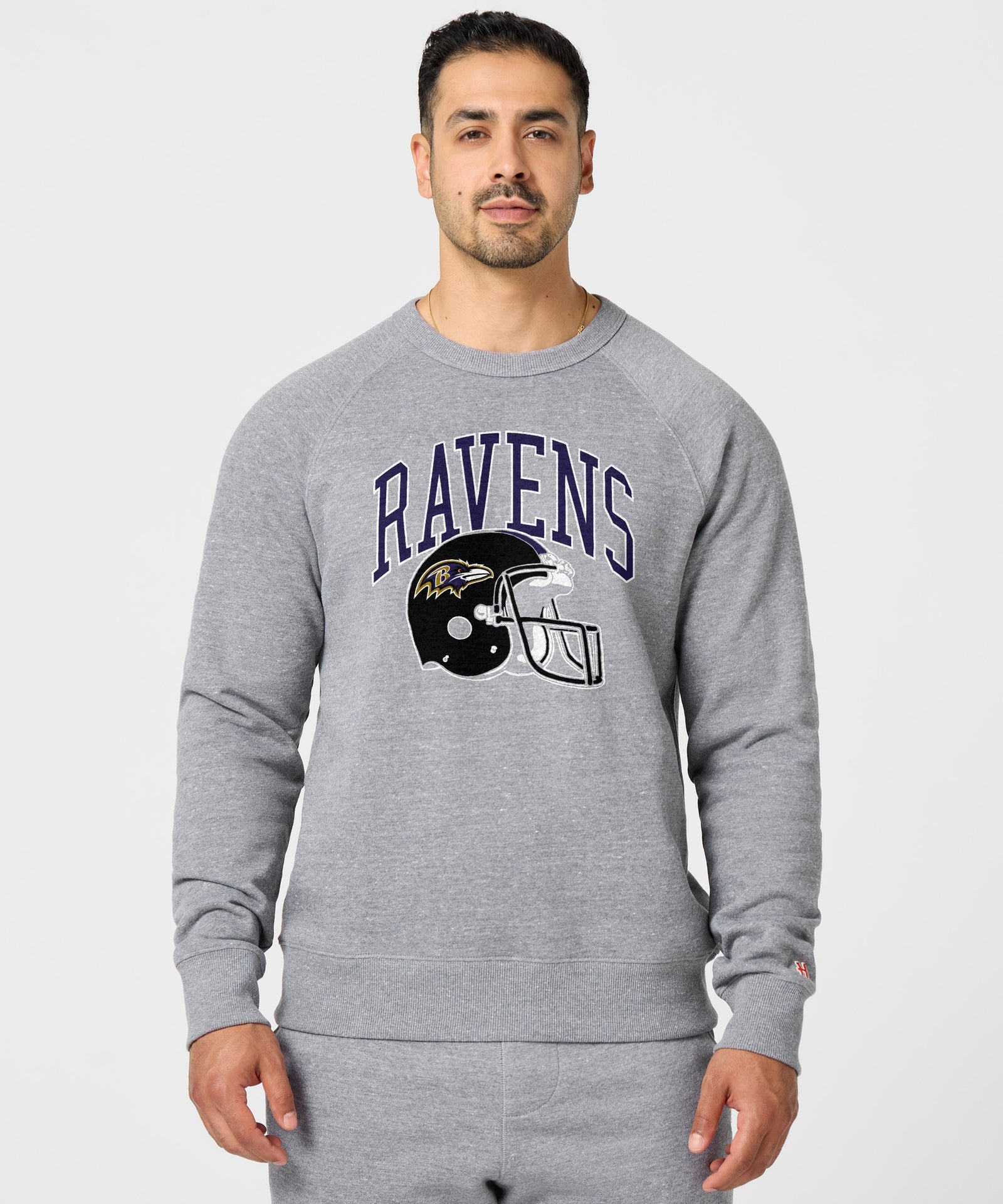 Baltimore Ravens Helmet Crewneck