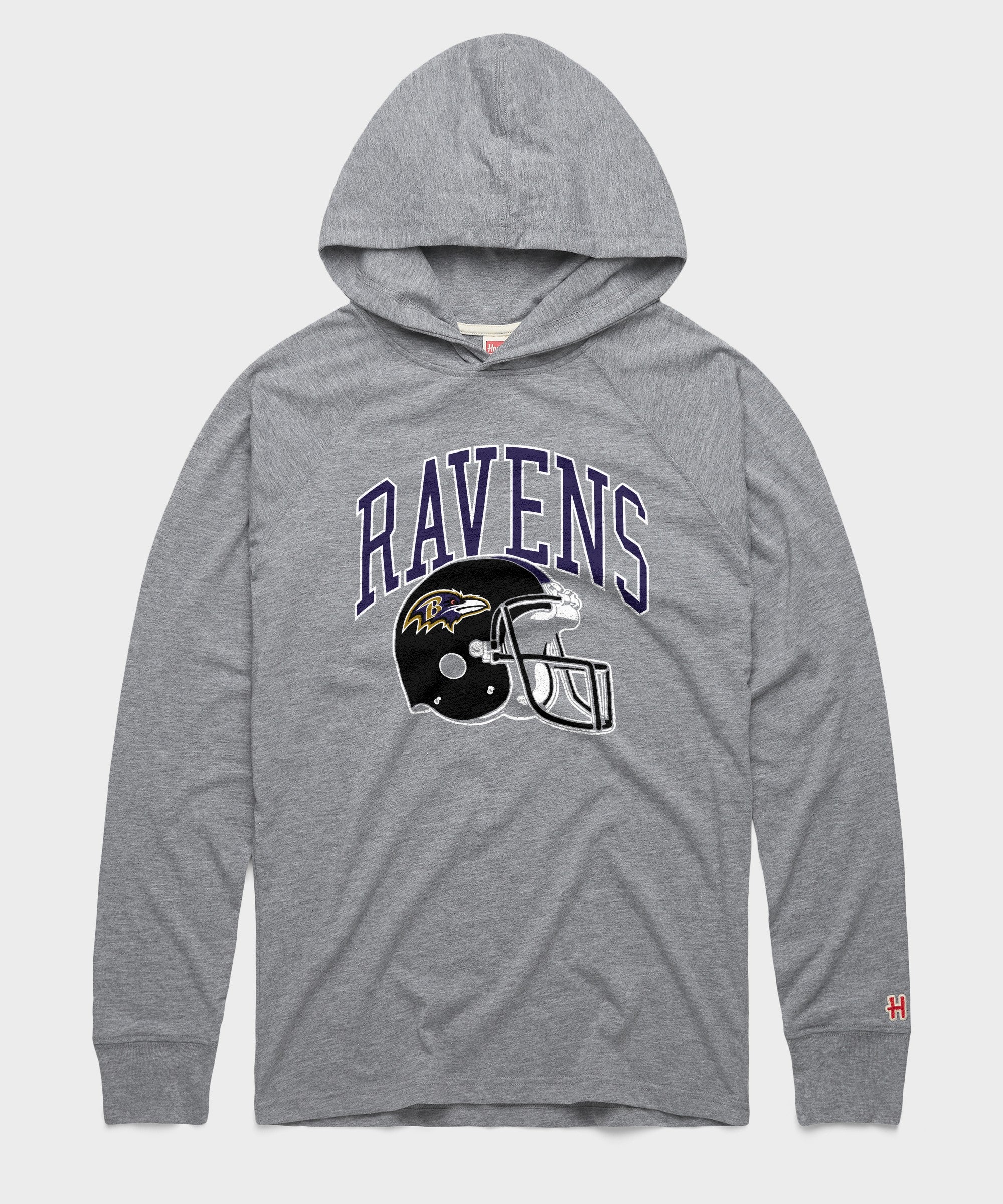Baltimore Ravens Helmet Lightweight Hoodie
