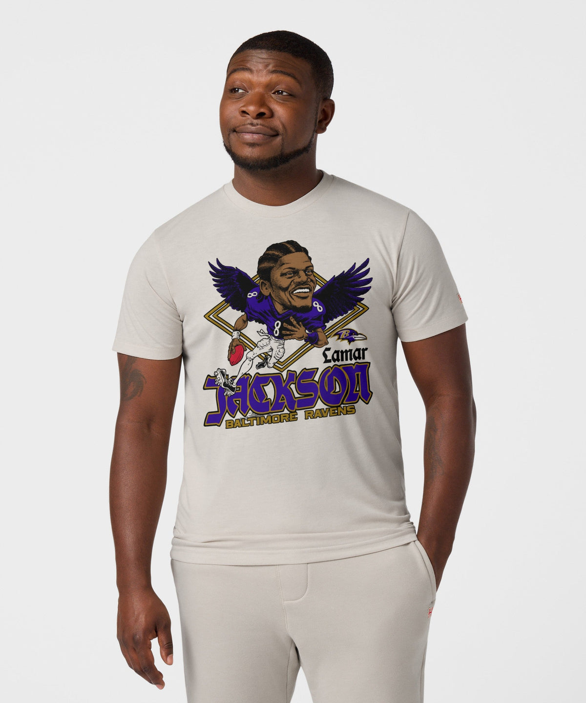 Baltimore Ravens Lamar Jackson Wings