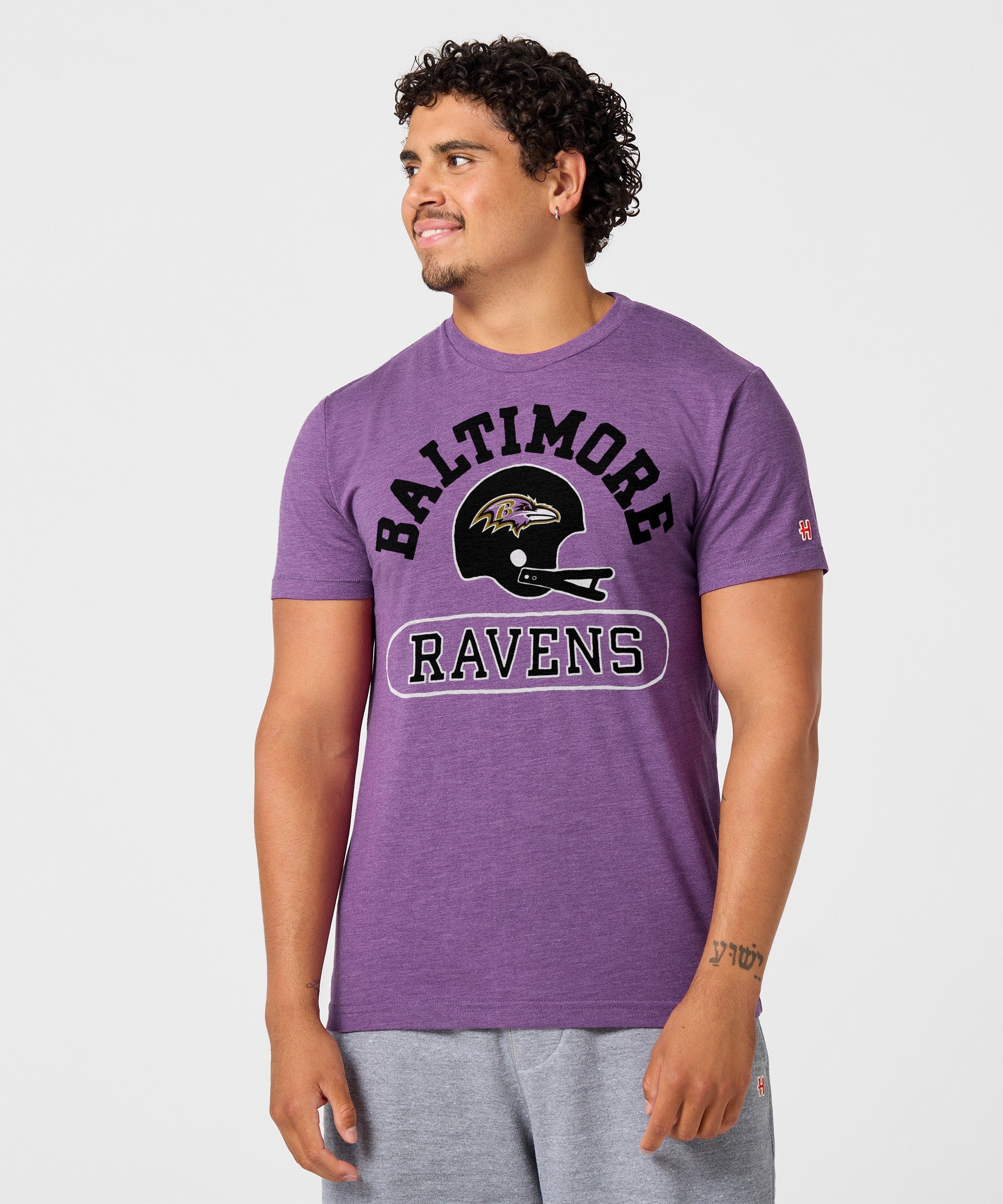 Baltimore Ravens Throwback Helmet