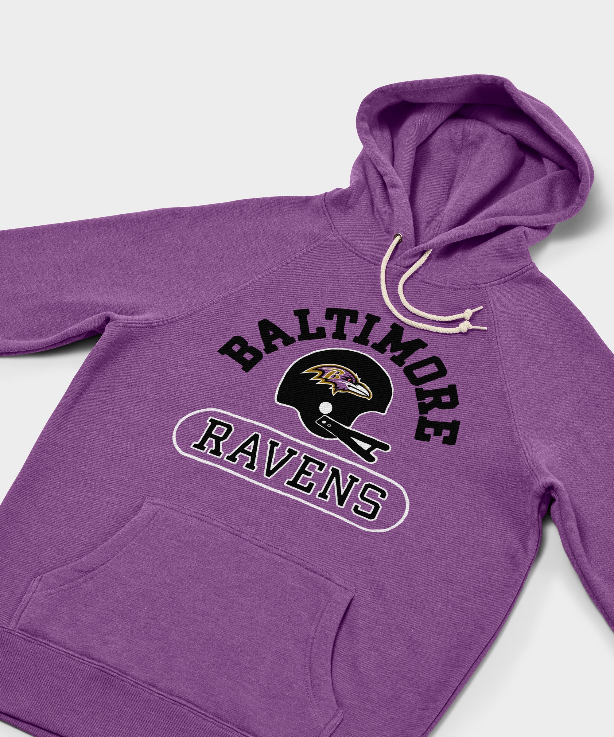 Baltimore Ravens Throwback Helmet Hoodie