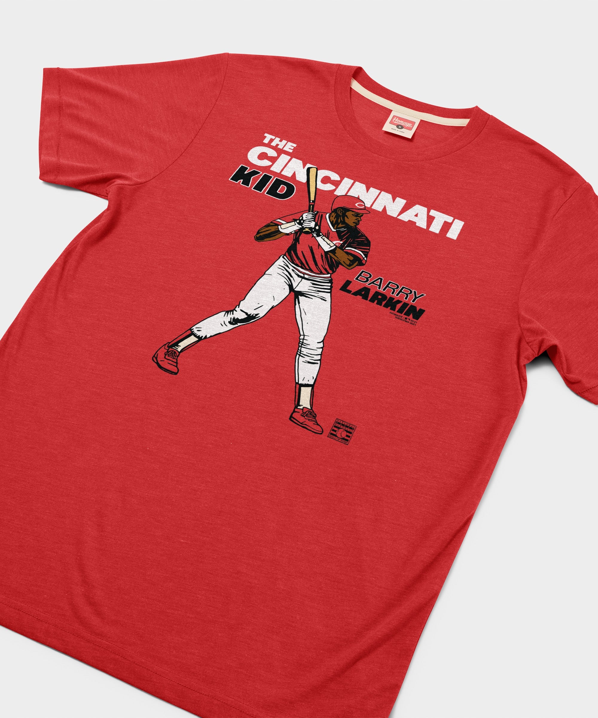 Barry Larkin Reds Home Run