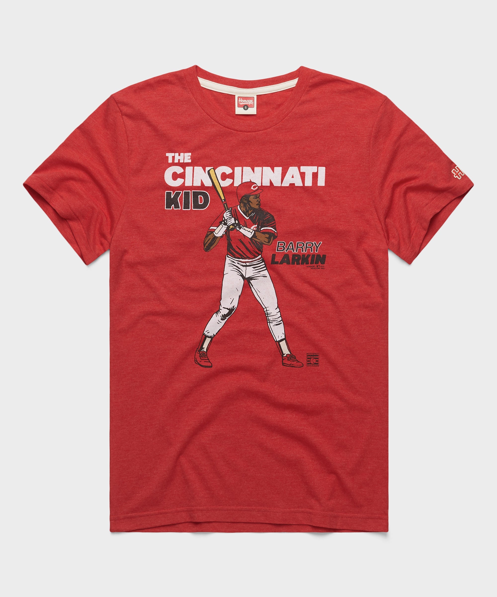 Barry Larkin Reds Home Run