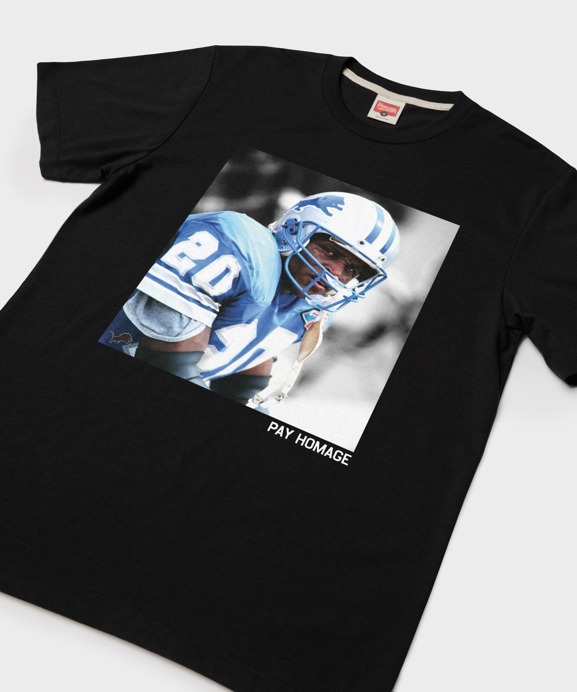 Barry Sanders Pay Homage