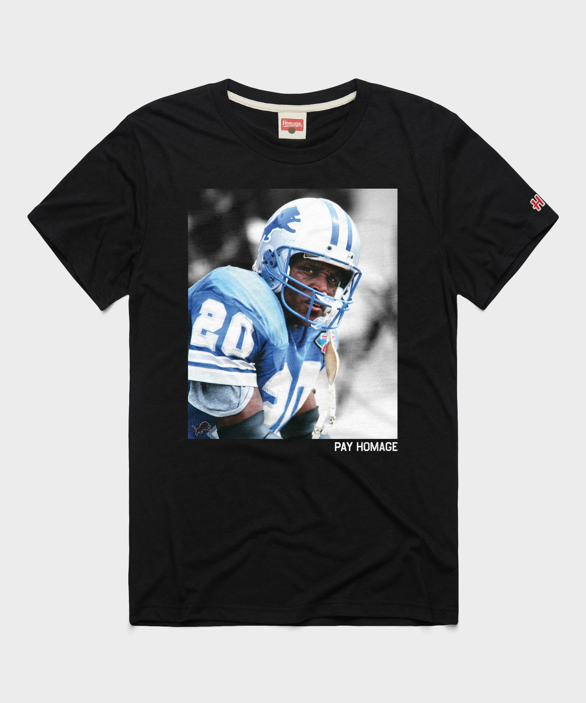 Barry Sanders Pay Homage