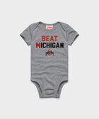 Beat Michigan Baby One Piece