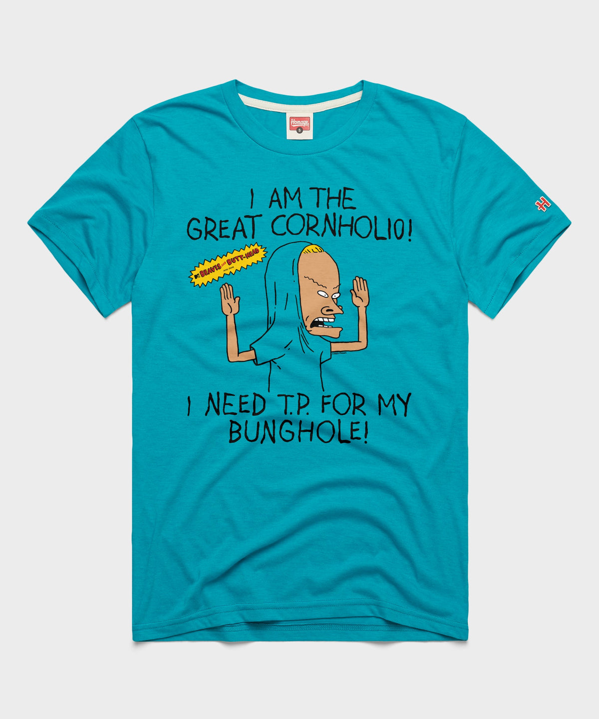 Beavis And Butt-Head Great Cornholio | Retro MTV T-Shirt – HOMAGE