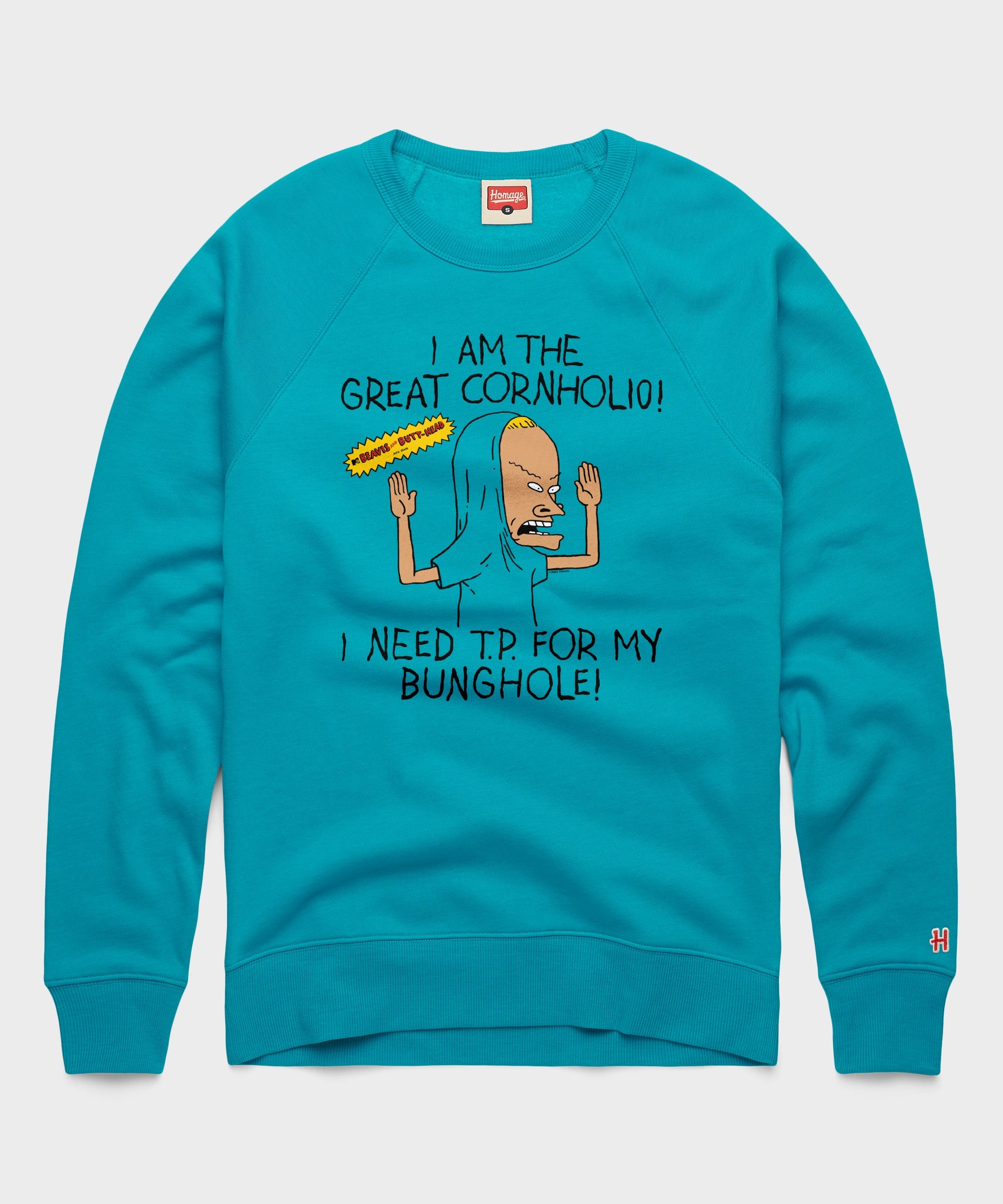 Beavis And Butt Head Great Cornholio Crewneck