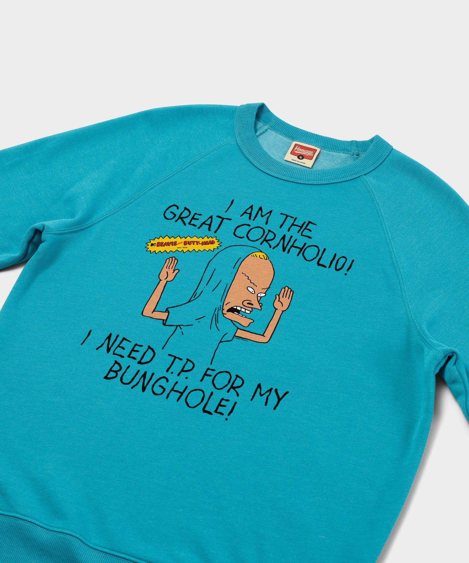 Beavis And Butt Head Great Cornholio Crewneck