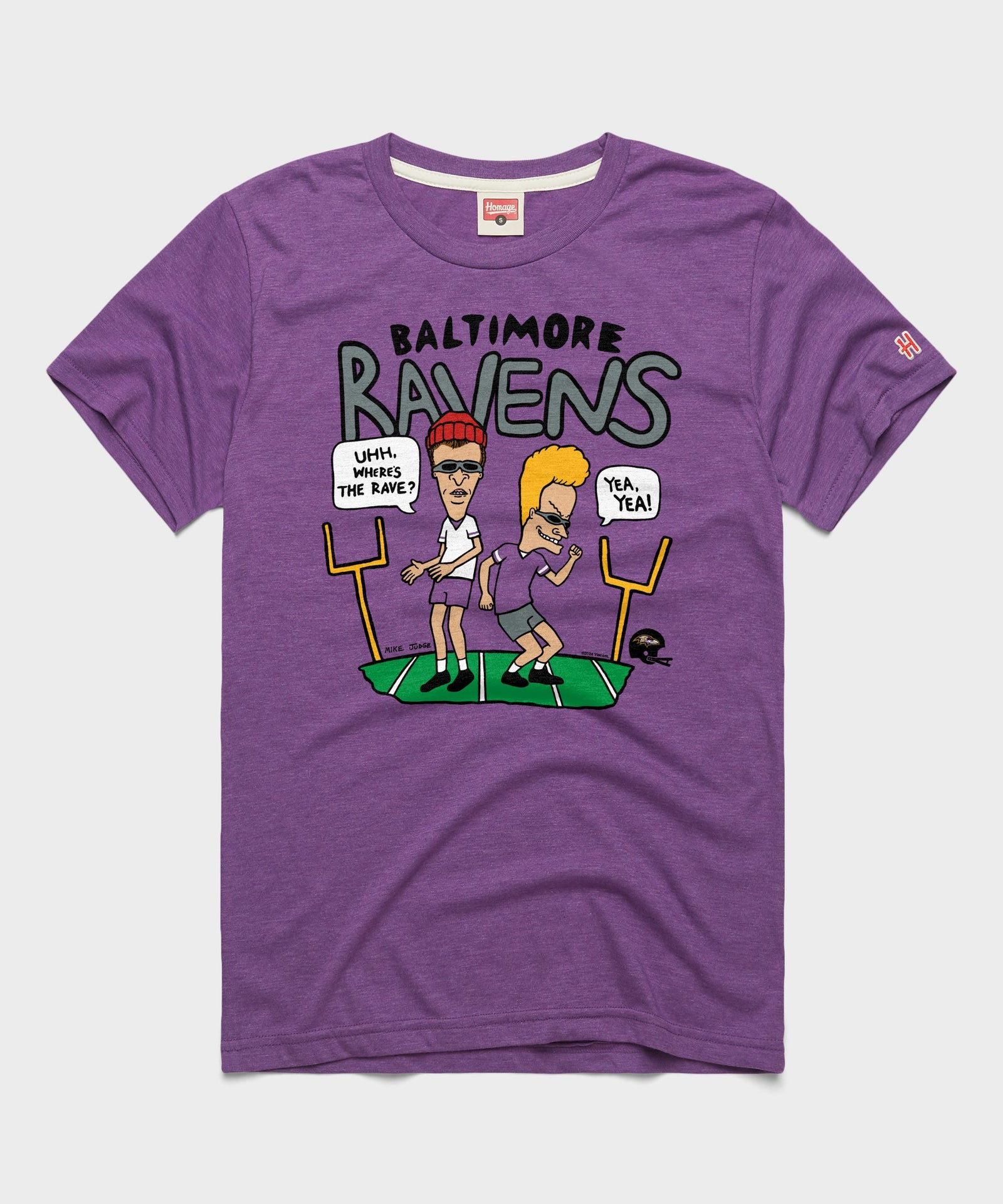 Beavis And Butt Head X Baltimore Ravens Rave
