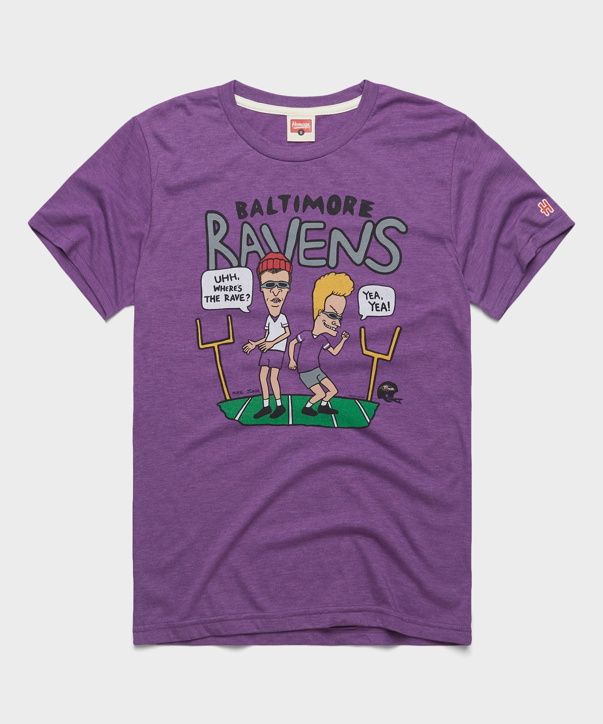 Beavis And Butt-Head X Baltimore Ravens Rave Royal Purple