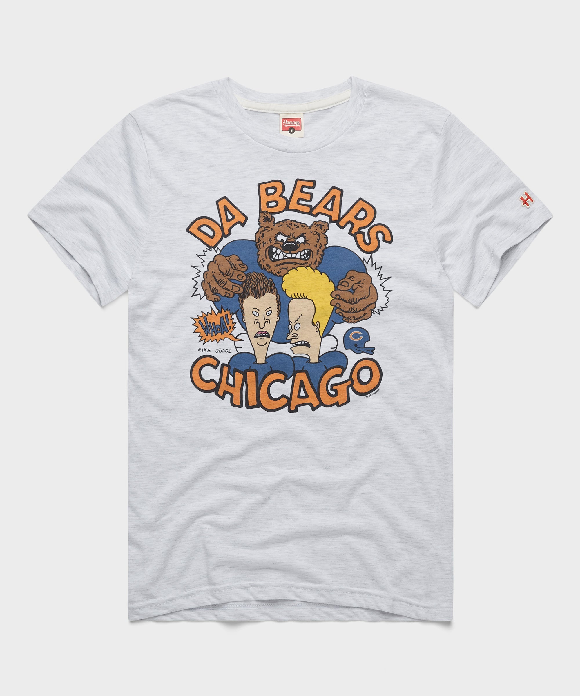 Beavis And Butt-Head X Chicago Bears Whoa Ash