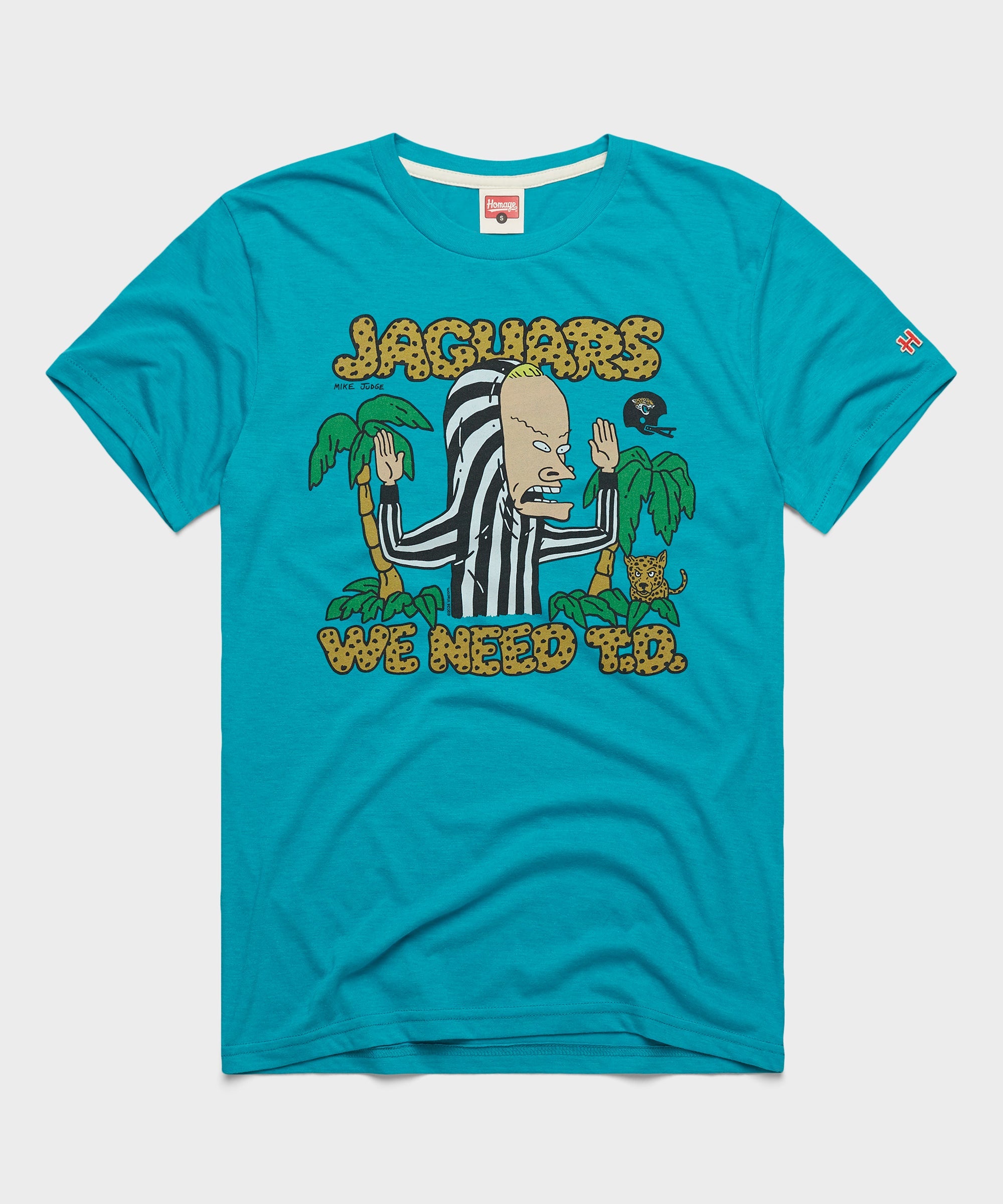 Beavis And Butt-Head X Jacksonville Jaguars Cornholio Teal