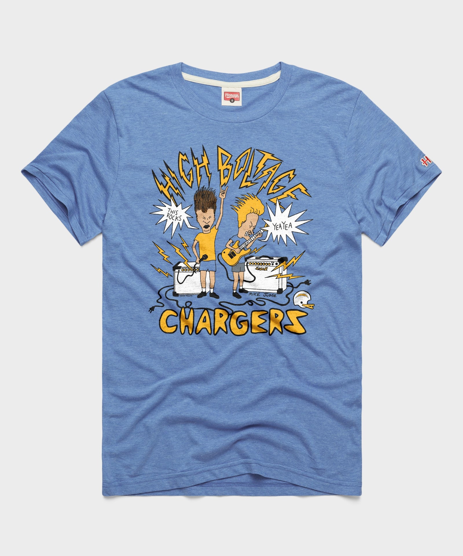 Beavis And Butt Head X Los Angeles Chargers High Boltage