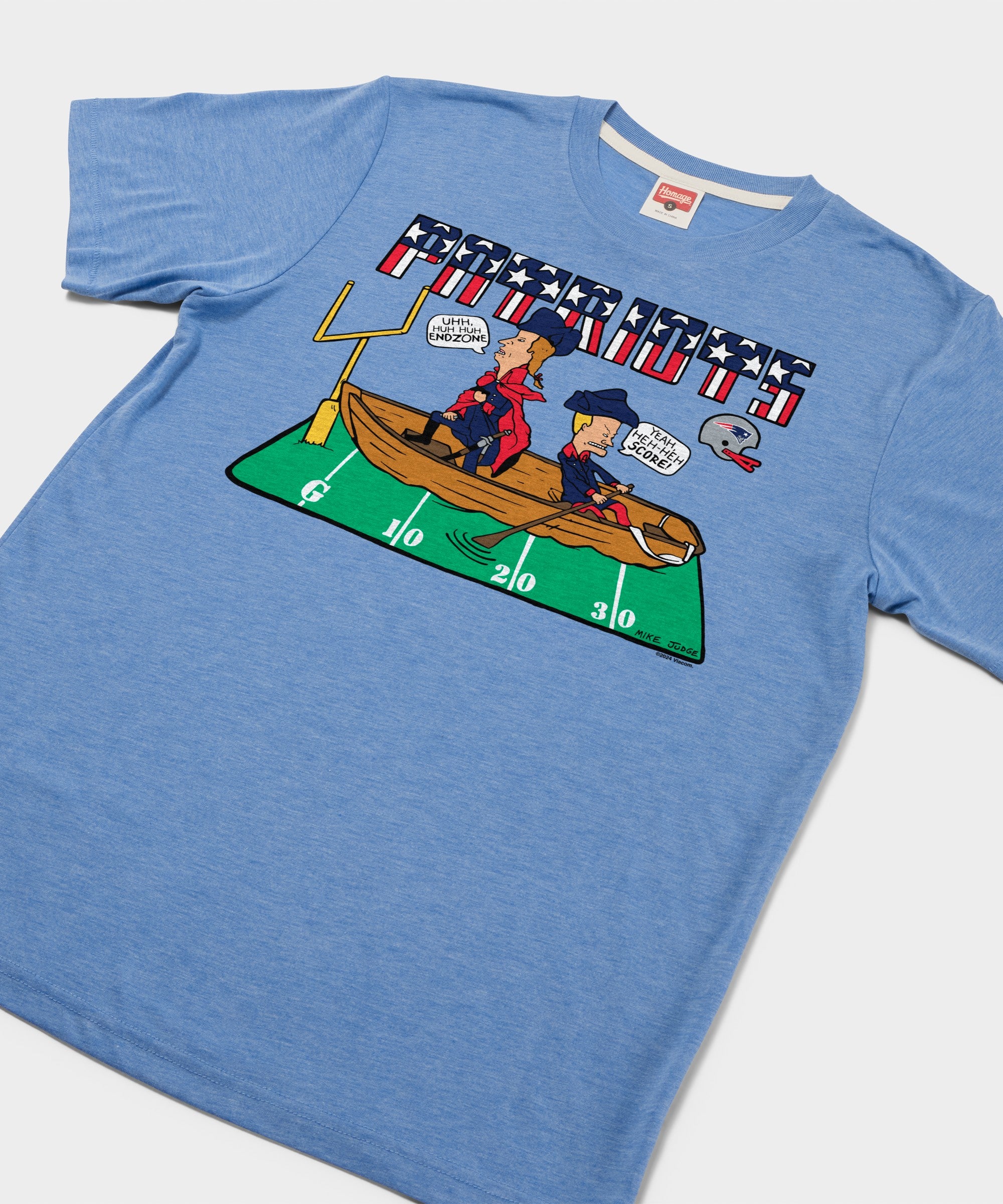 Beavis And Butt Head X New England Patriots Endzone
