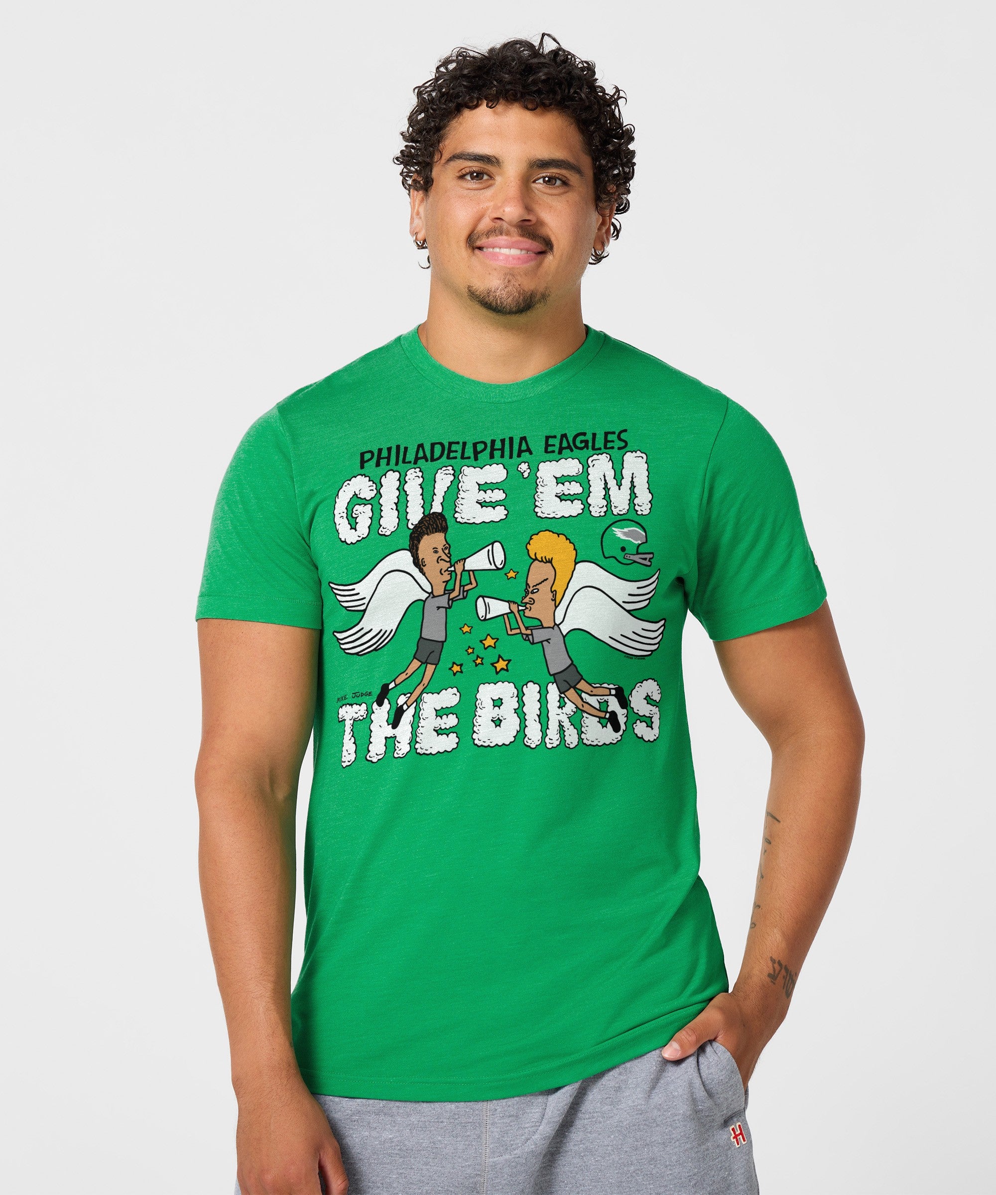 Beavis And Butt Head X Philadelphia Eagles The Birds