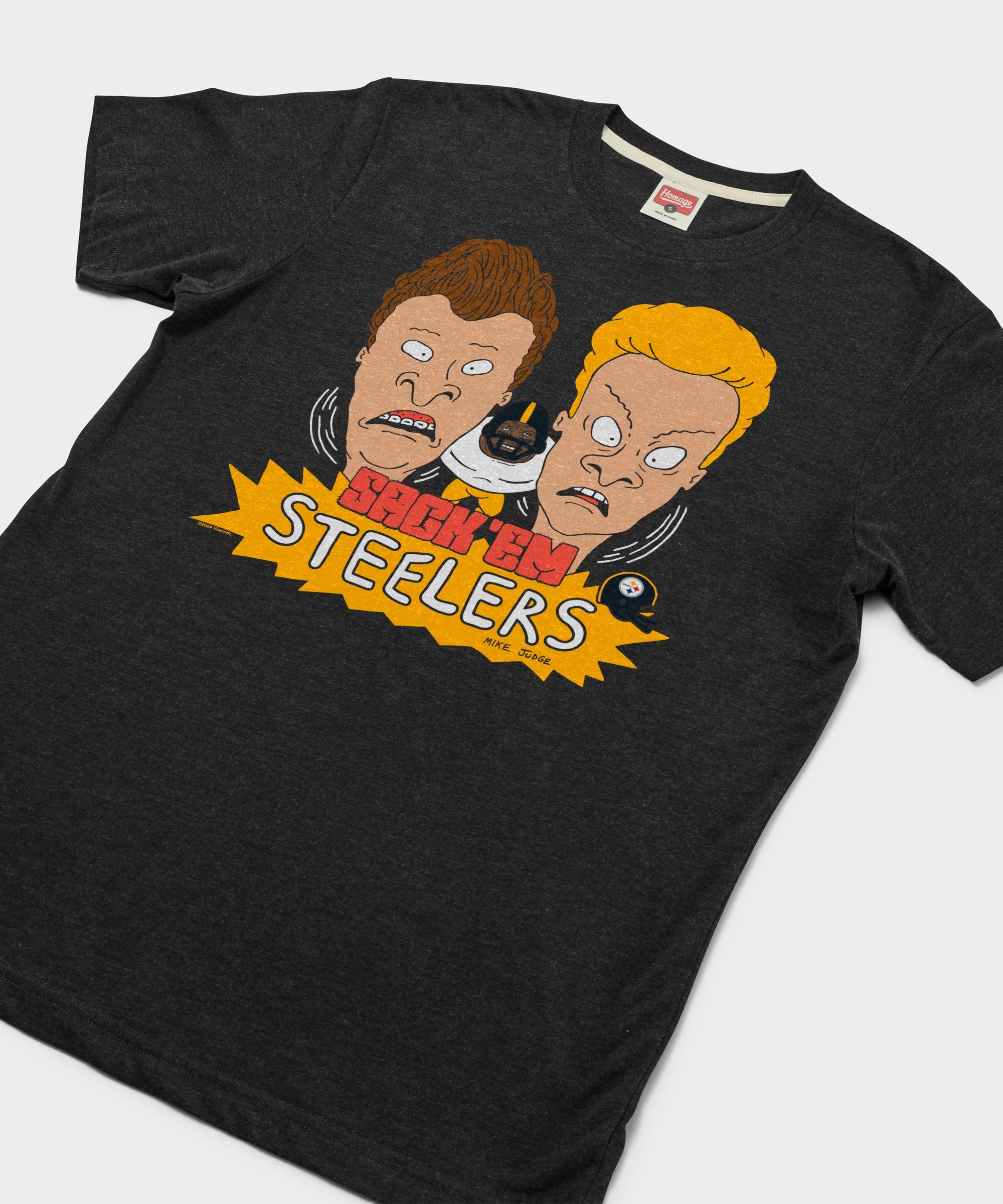 Beavis And Butt Head X Pittsburgh Steelers Sack 'Em