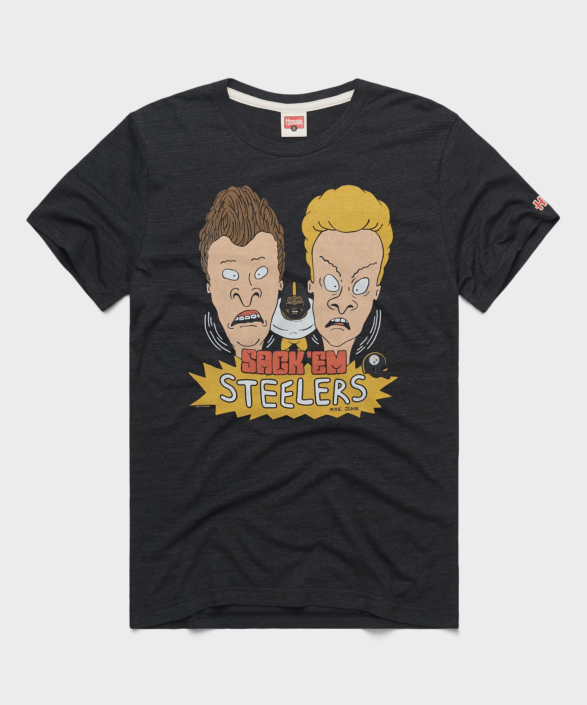 Beavis And Butt Head X Pittsburgh Steelers Sack 'Em