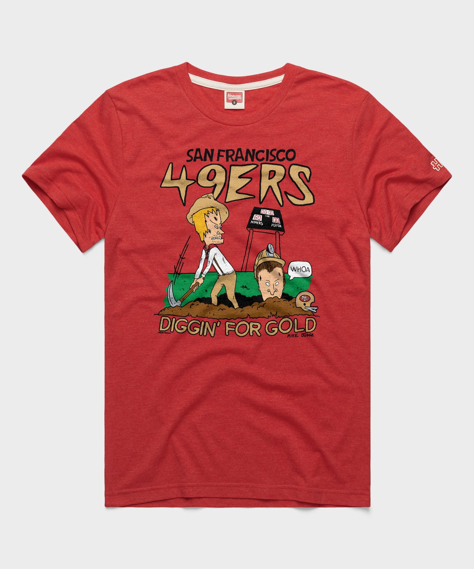 Beavis And Butt Head X San Francisco 49Ers Diggin' For Gold