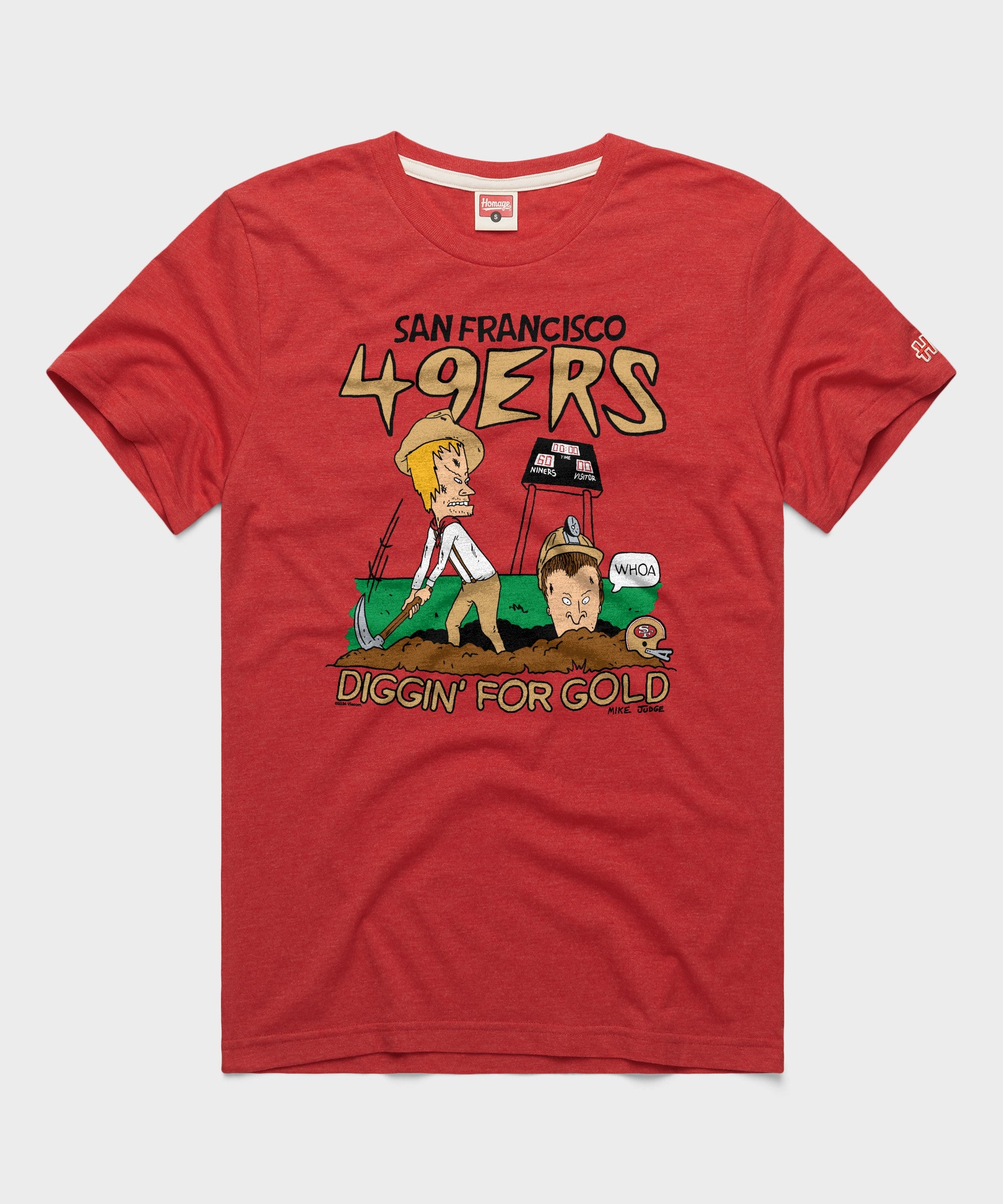 Beavis And Butt Head X San Francisco 49Ers Diggin' For Gold