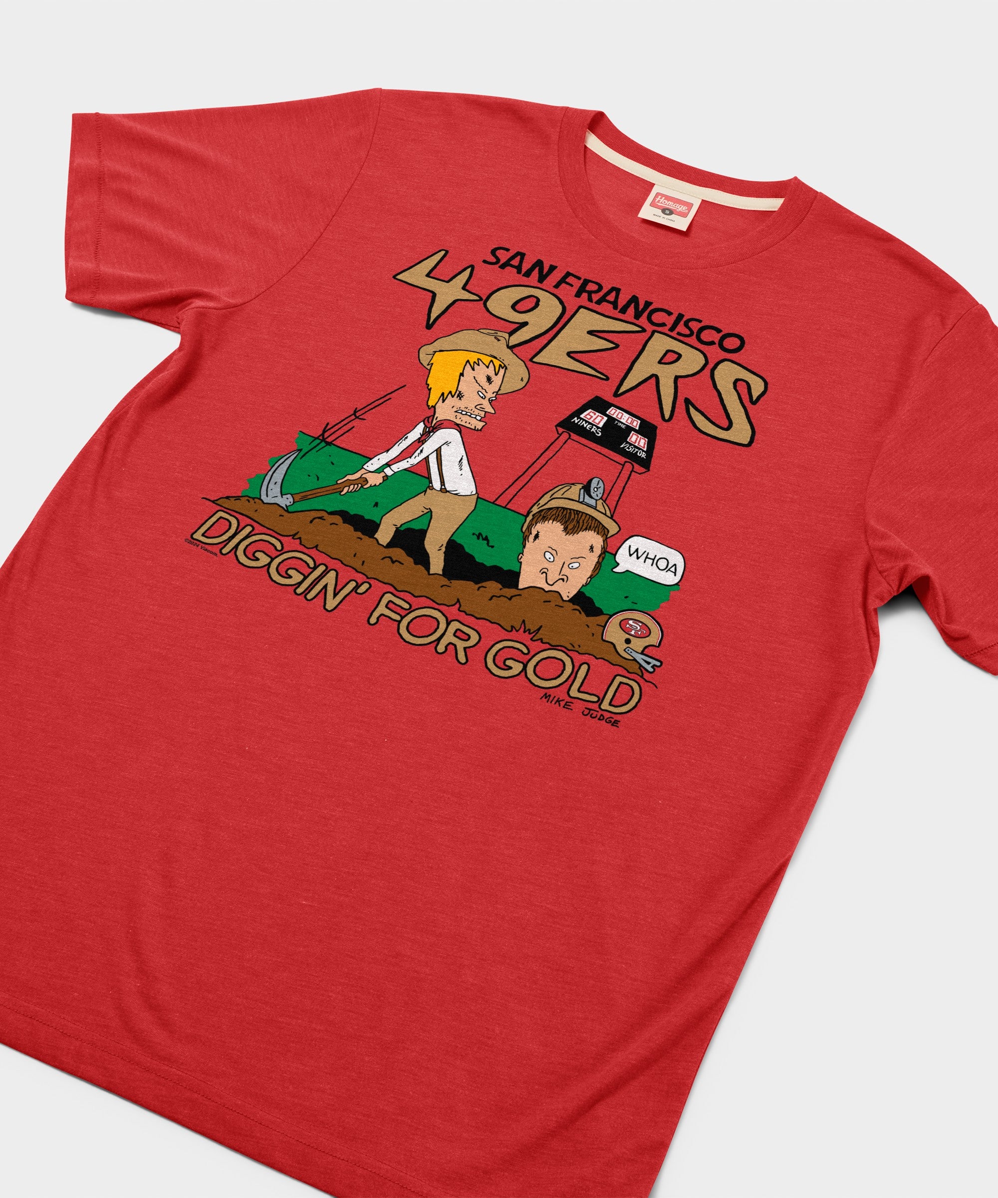 Beavis And Butt Head X San Francisco 49Ers Diggin' For Gold