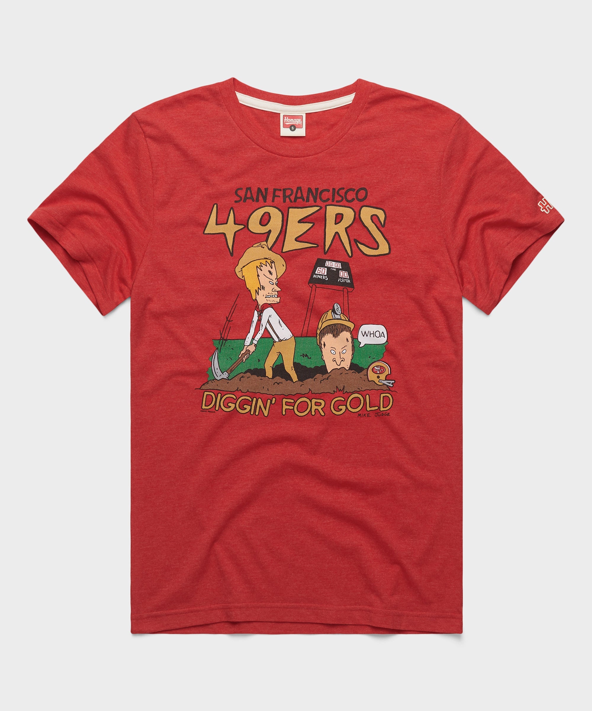 Beavis And Butt Head X San Francisco 49ers Diggin' For Gold