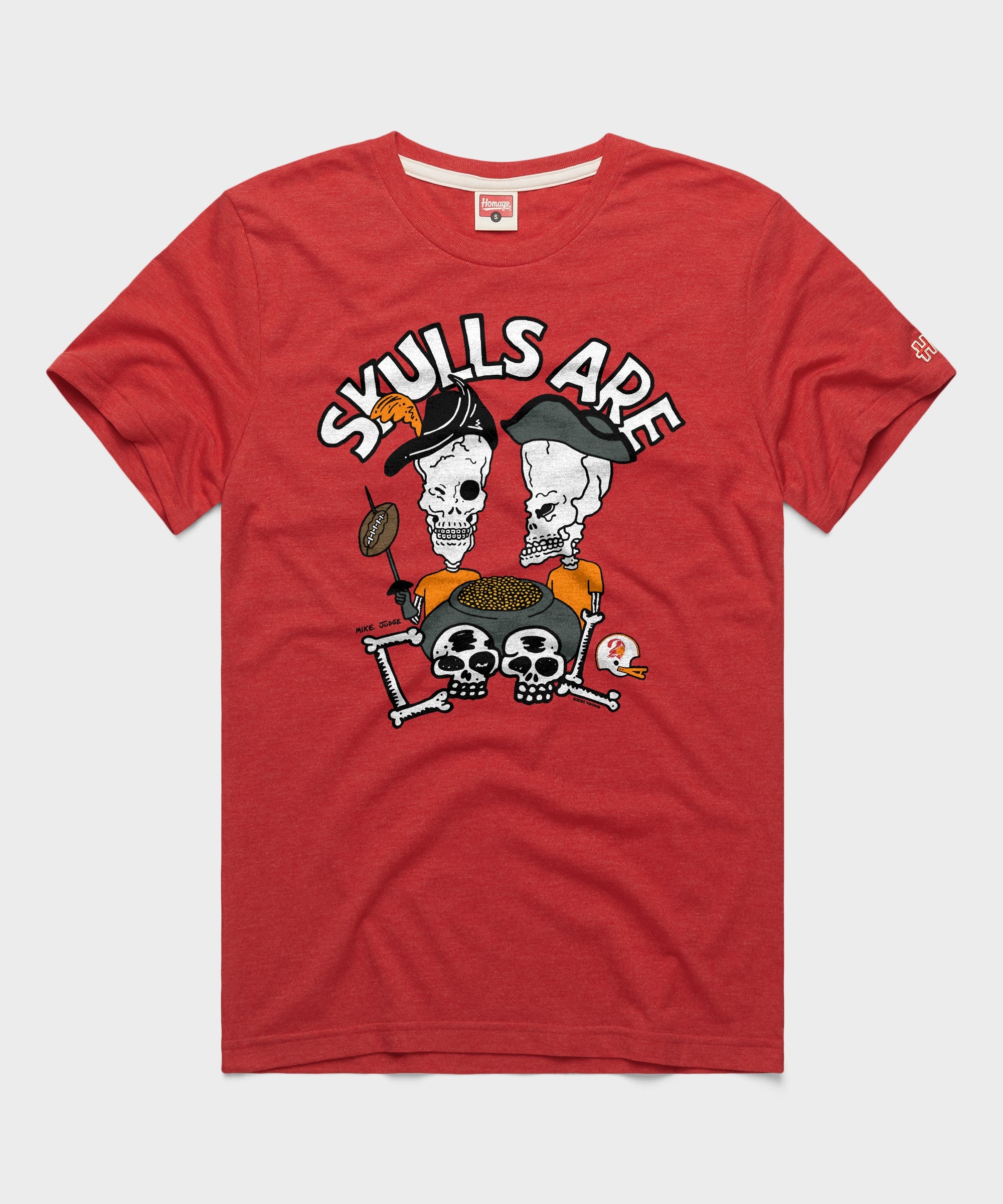 Beavis And Butt Head X Tampa Bay Buccaneers Skulls