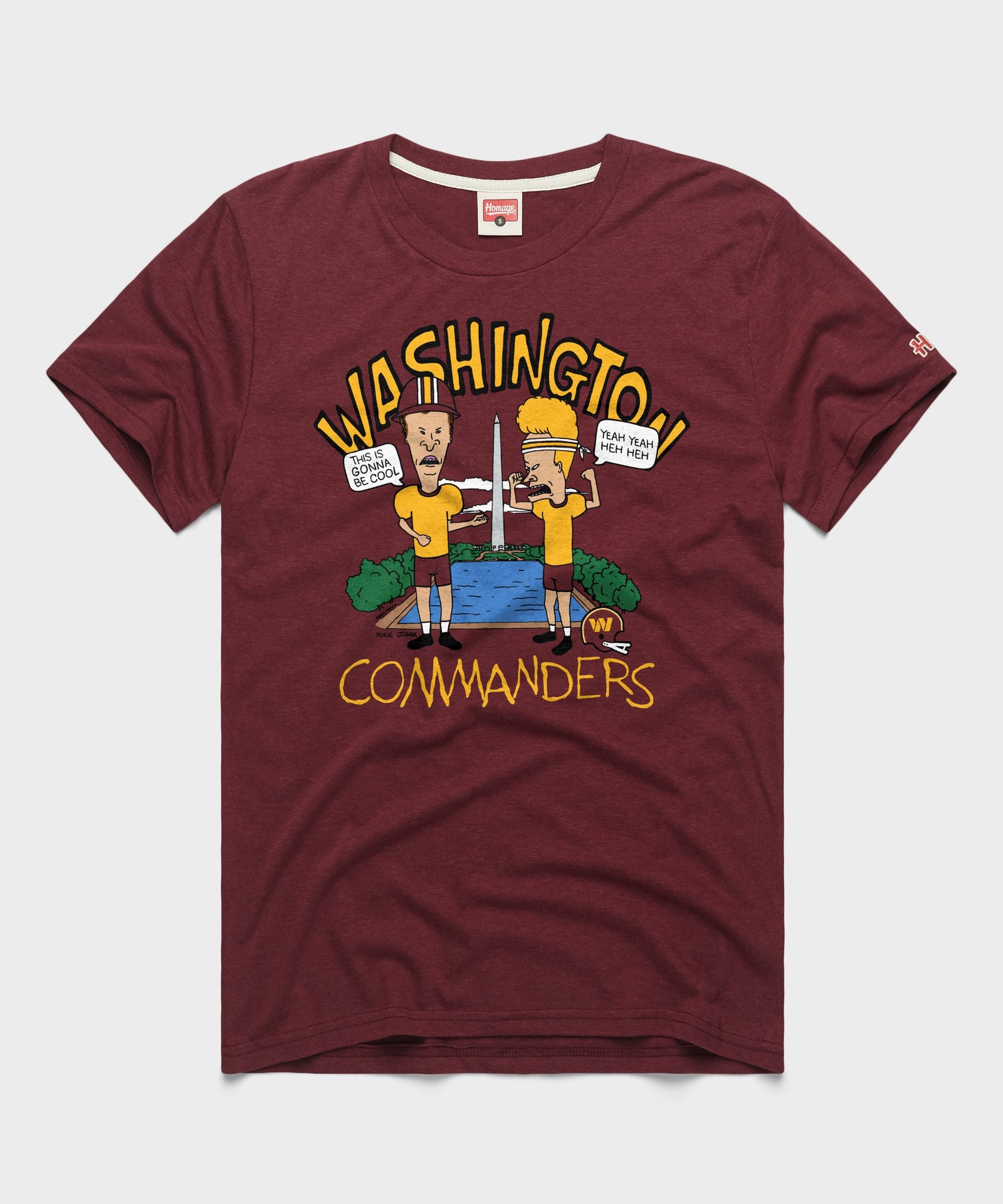Beavis And Butt Head X Washington Commanders Monument